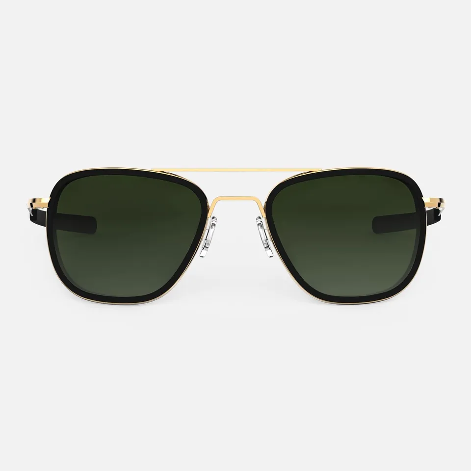 Randolph Aviator Fusion 23k Gold Evergreen occhiali da sole polarizzati