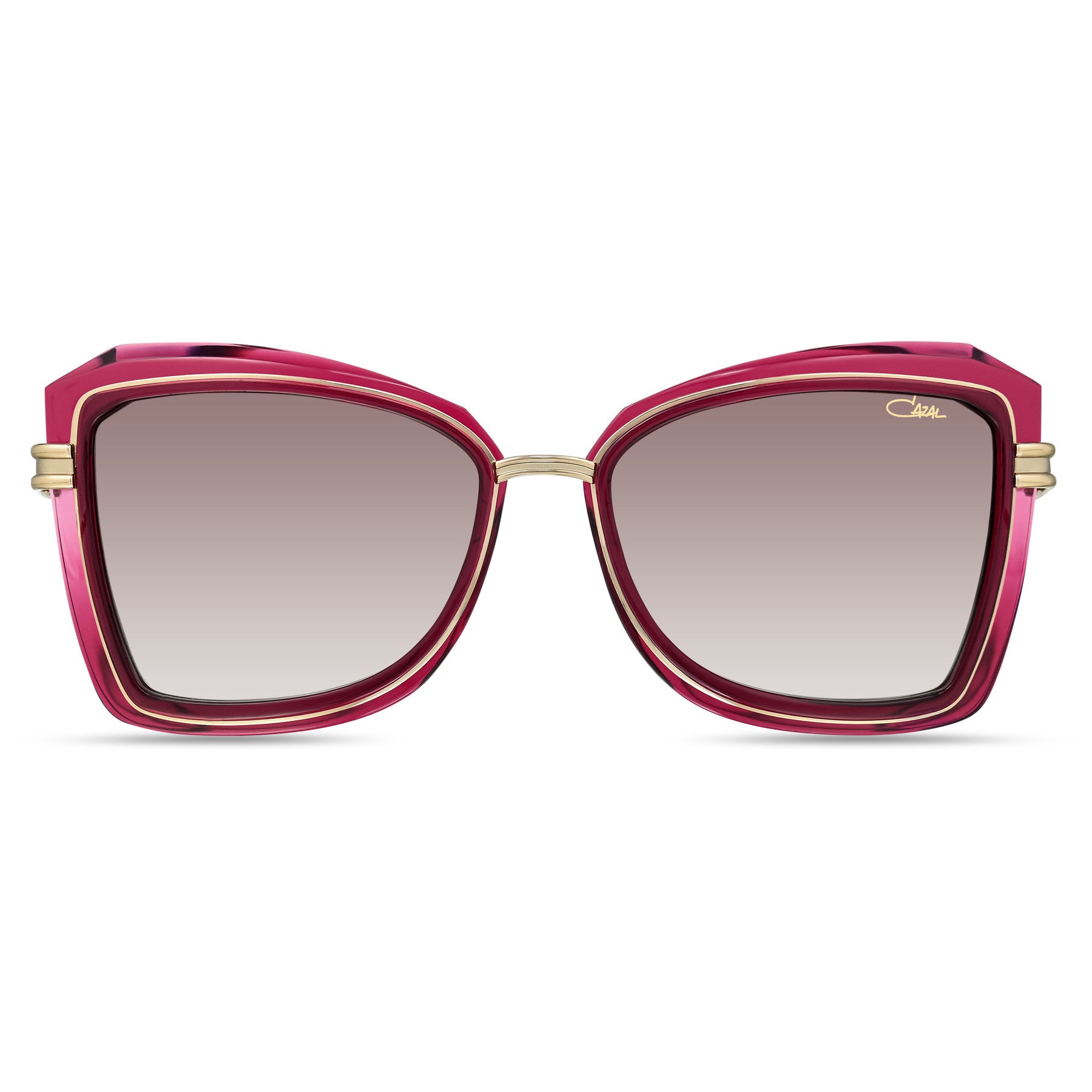 Cazal 8500s/9500s 8512 occhiali da sole rosso-oro donna
