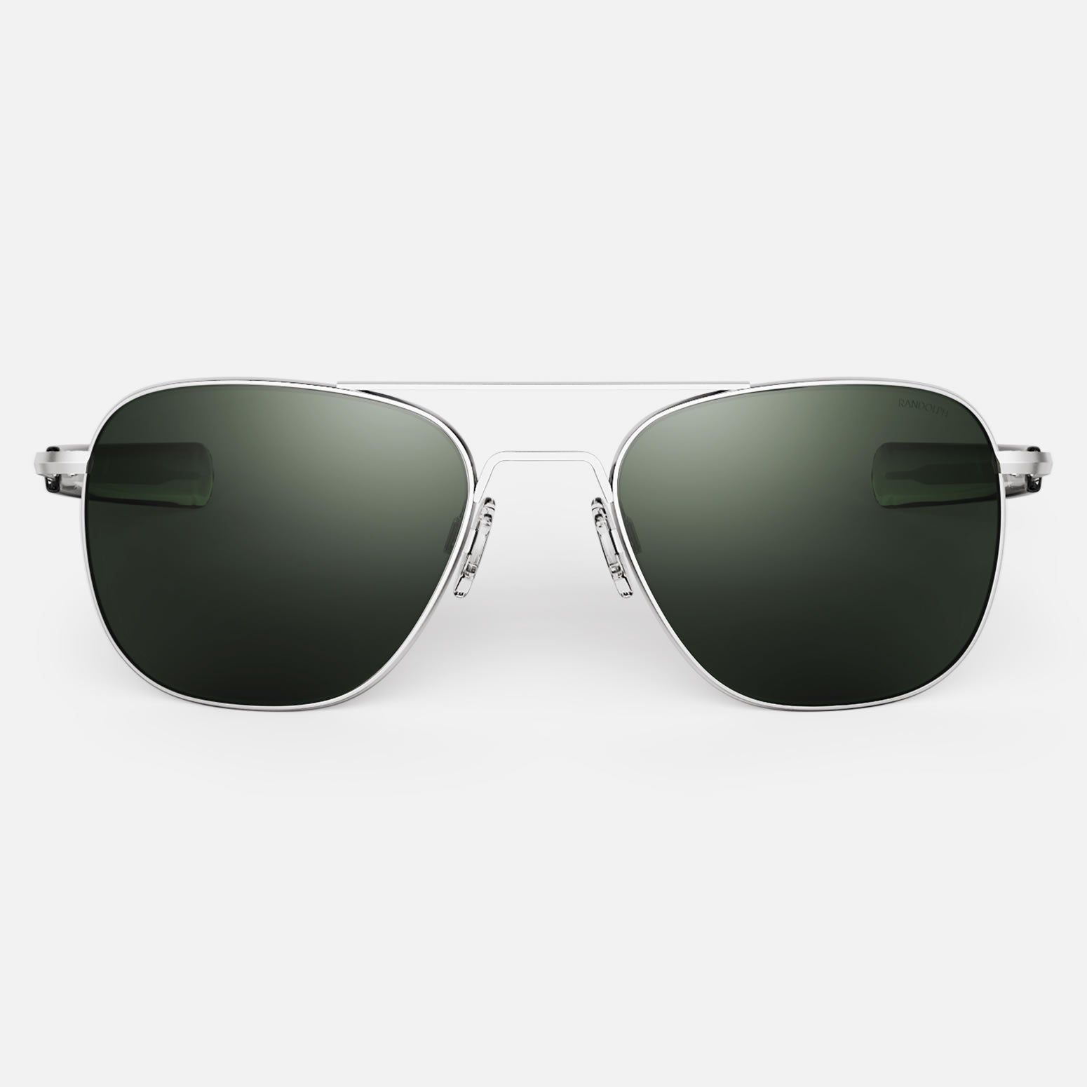 Randolph Aviator Matte Chrome AGX occhiali da sole vetro
