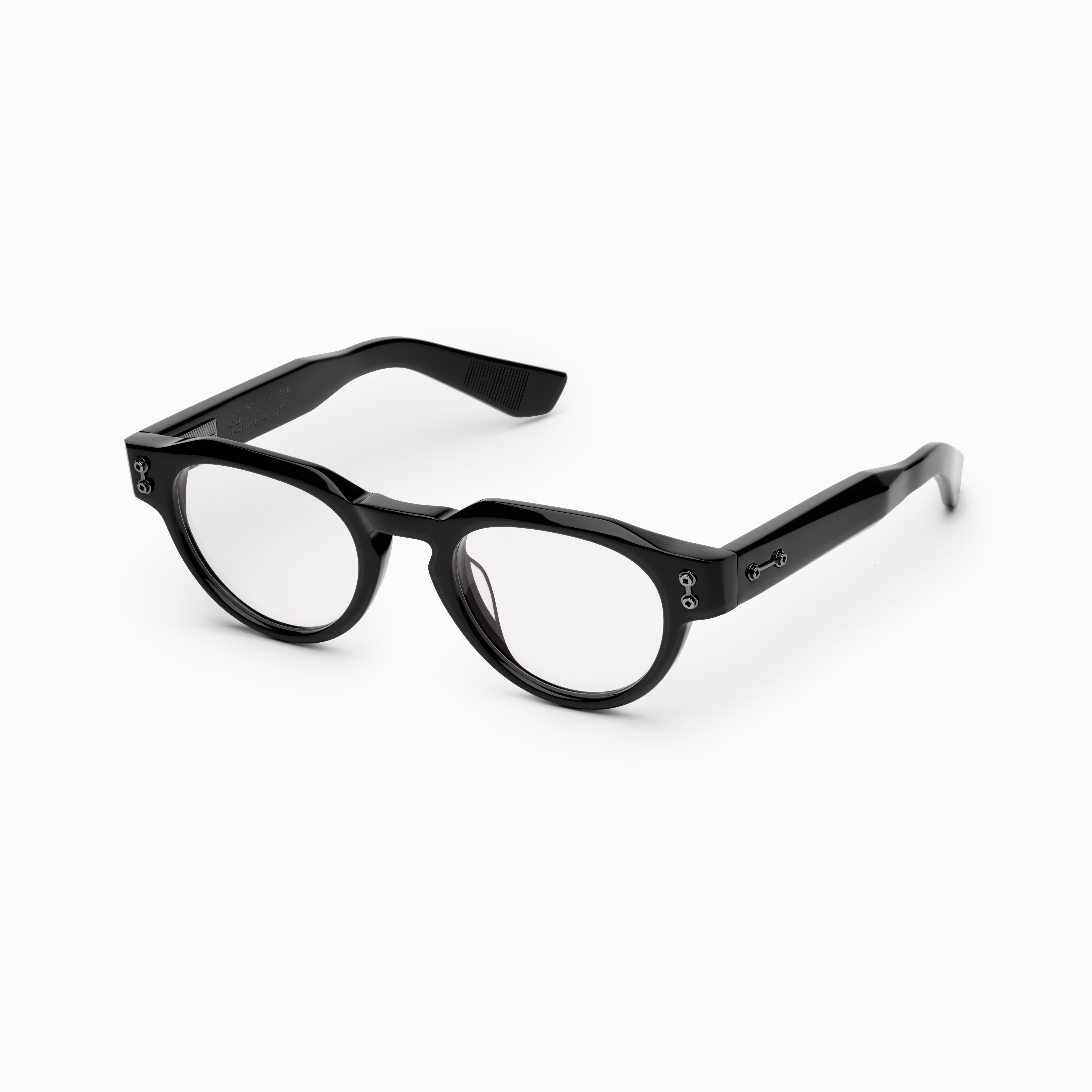 Akoni Etere Andra occhiali da vista neri pantos acetato