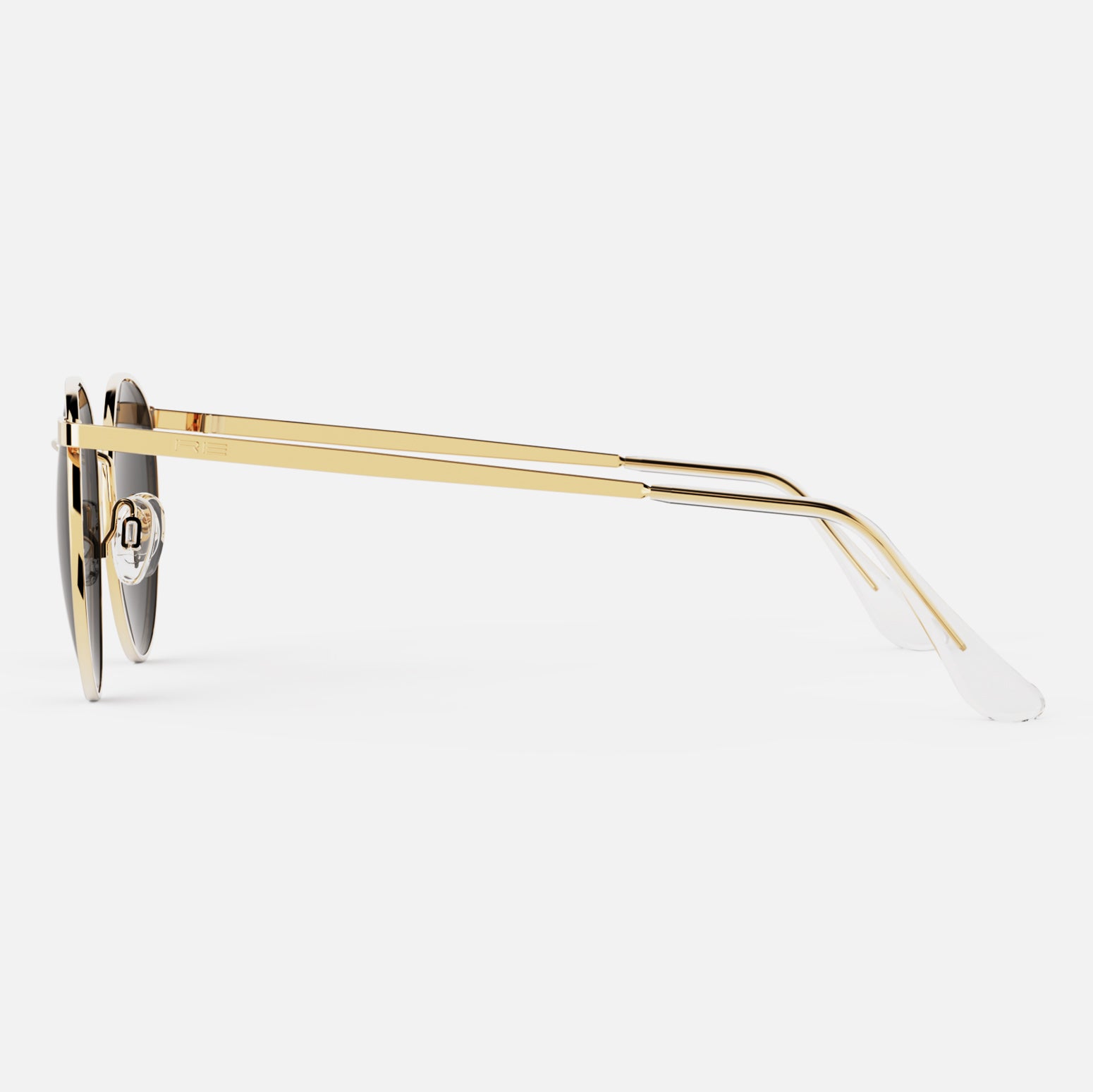 Randolph P3 Occhiali da Sole 23K Oro Grigio Polarizzati