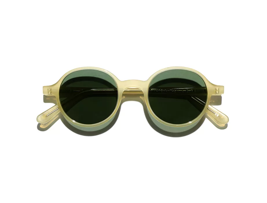 L.G.R Reunion occhiali da sole Honey 08 lente verde