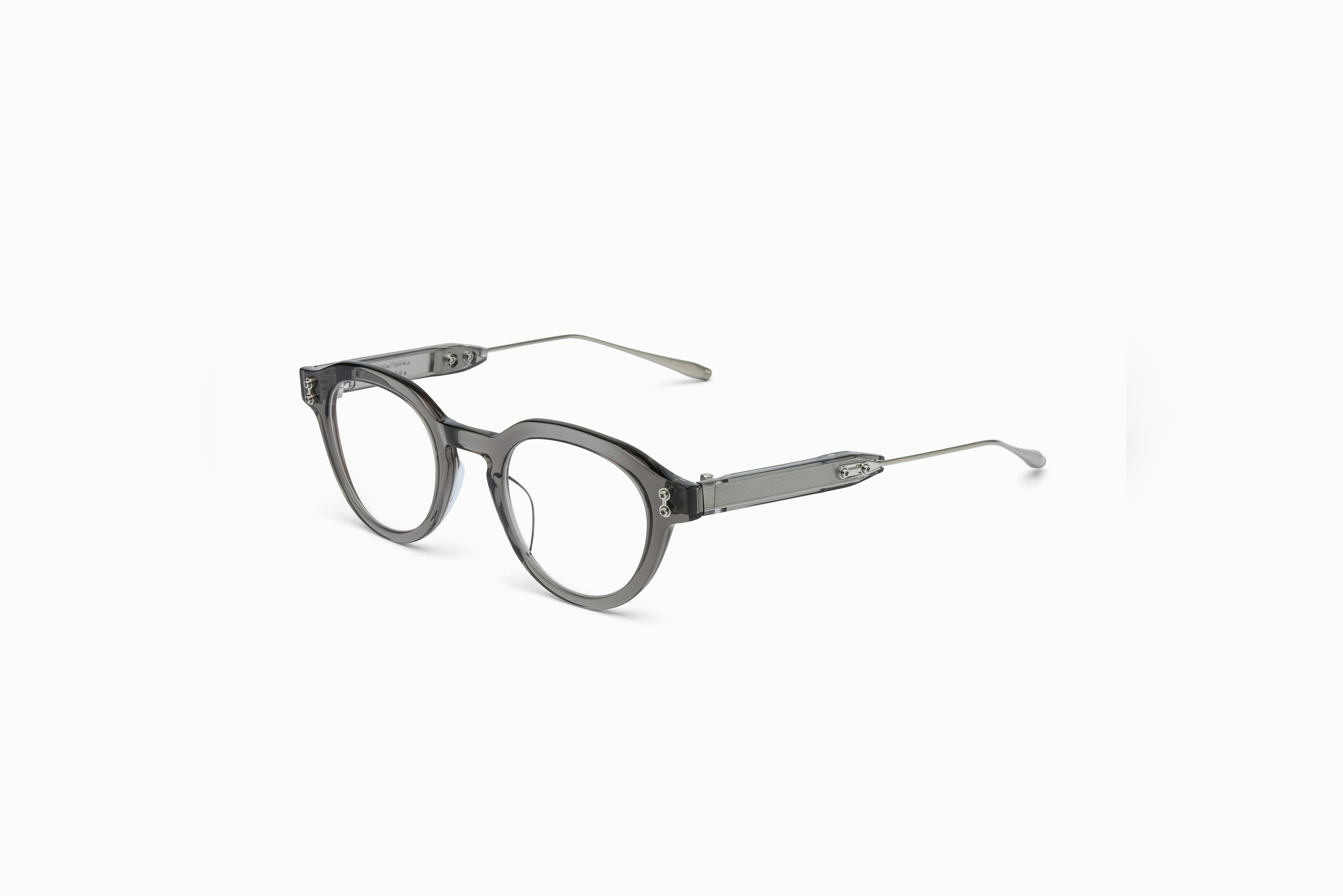 Akoni Etere Wise Three montatura vista nero acetato