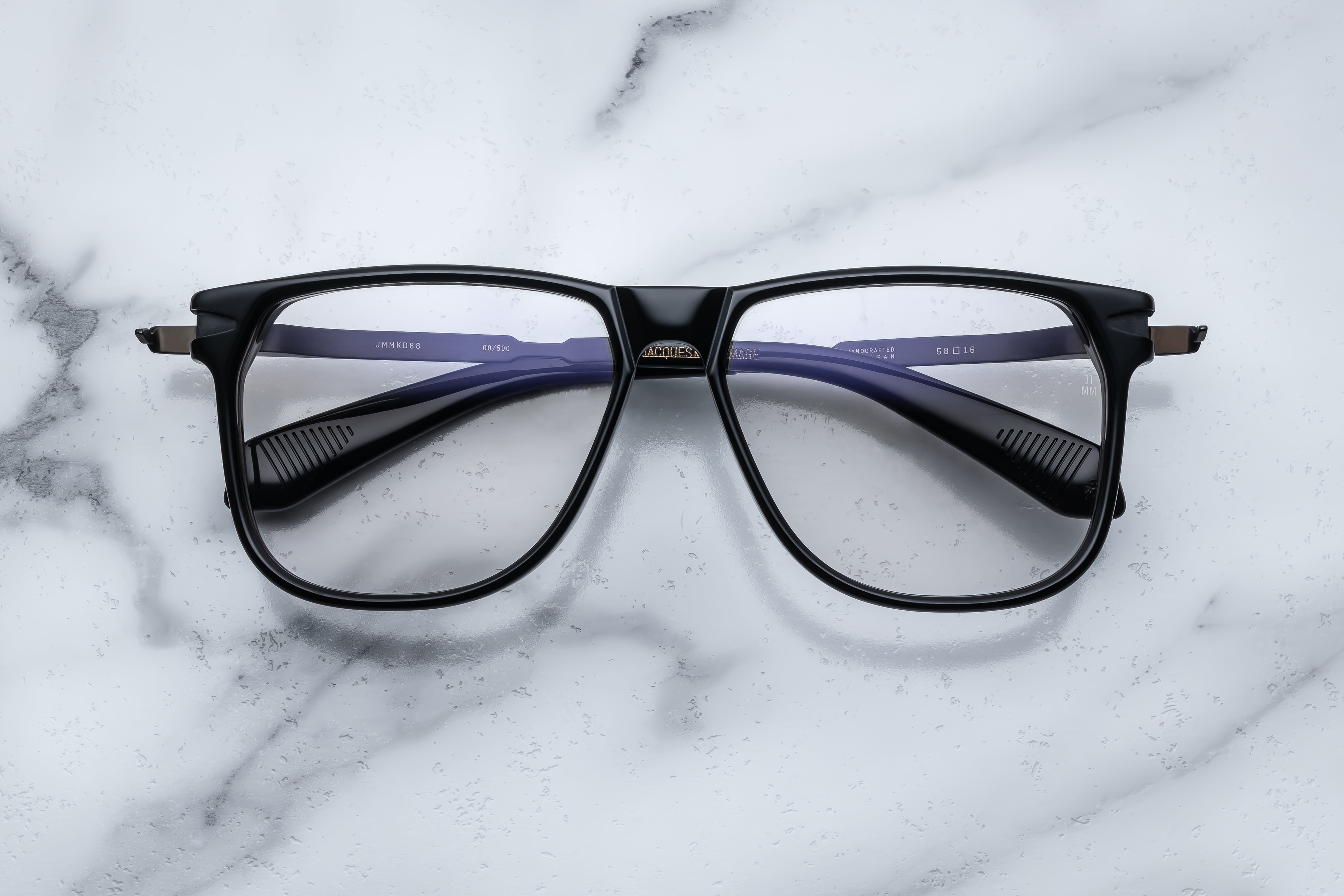 Jacques Marie Mage Kirkland RX occhiali da vista nero titanio