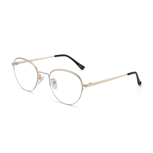 Glindar Computer occhiali filtro luce blu rotondi unisex schermo