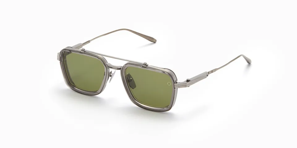 Akoni Optima Solis occhiali da sole Dark Grey 51 navigator