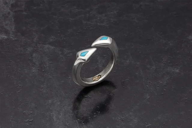 Jacques Marie Mage Weston anello turchese misura 5