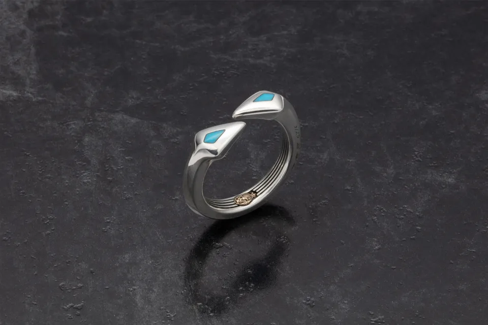 Jacques Marie Mage Weston anello turchese misura 5