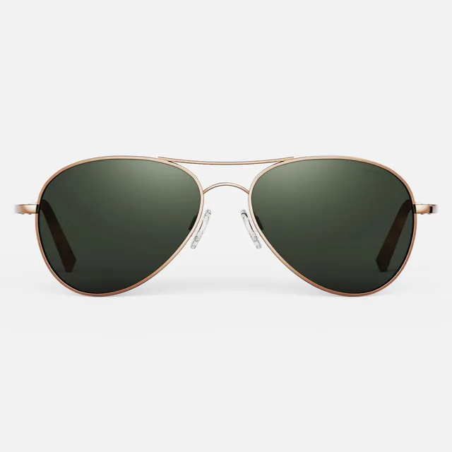 Randolph Amelia Chocolate Gold occhiali da sole 57mm AGX