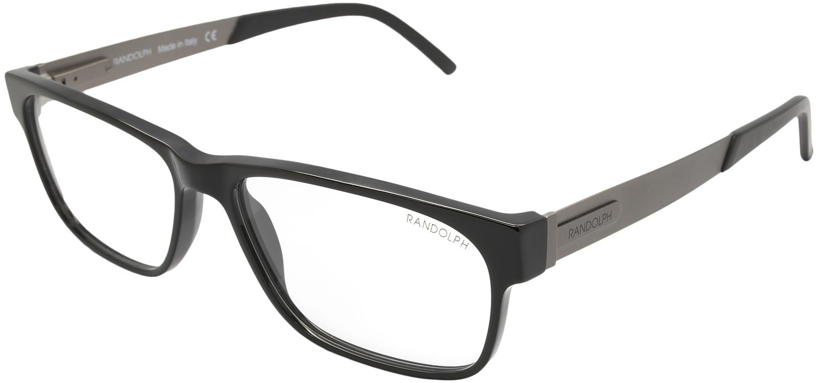 Randolph Keesler Black-Bronze montatura da vista 52mm militare