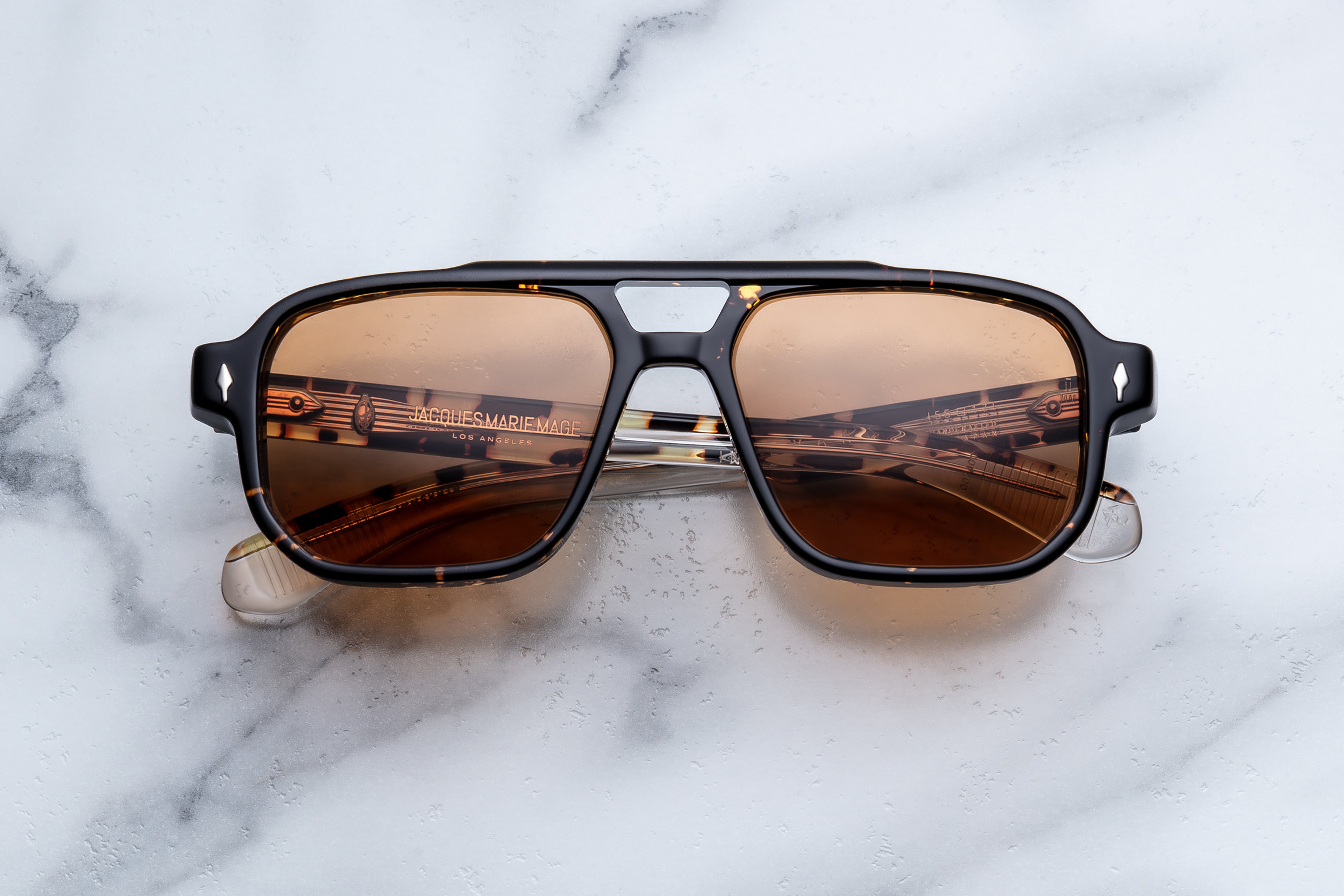 Jacques Marie Mage Evans H24-Aegen occhiali da sole blu