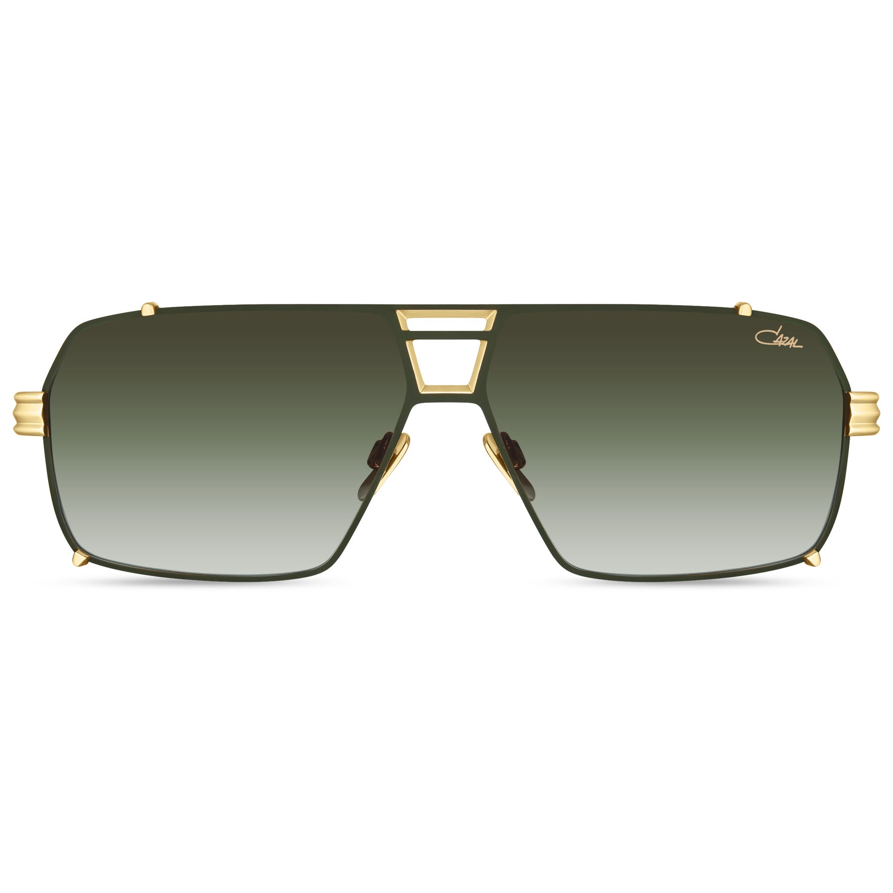 Cazal 8500s/9500s MOD 9115 occhiali da sole kaki-oro uomo