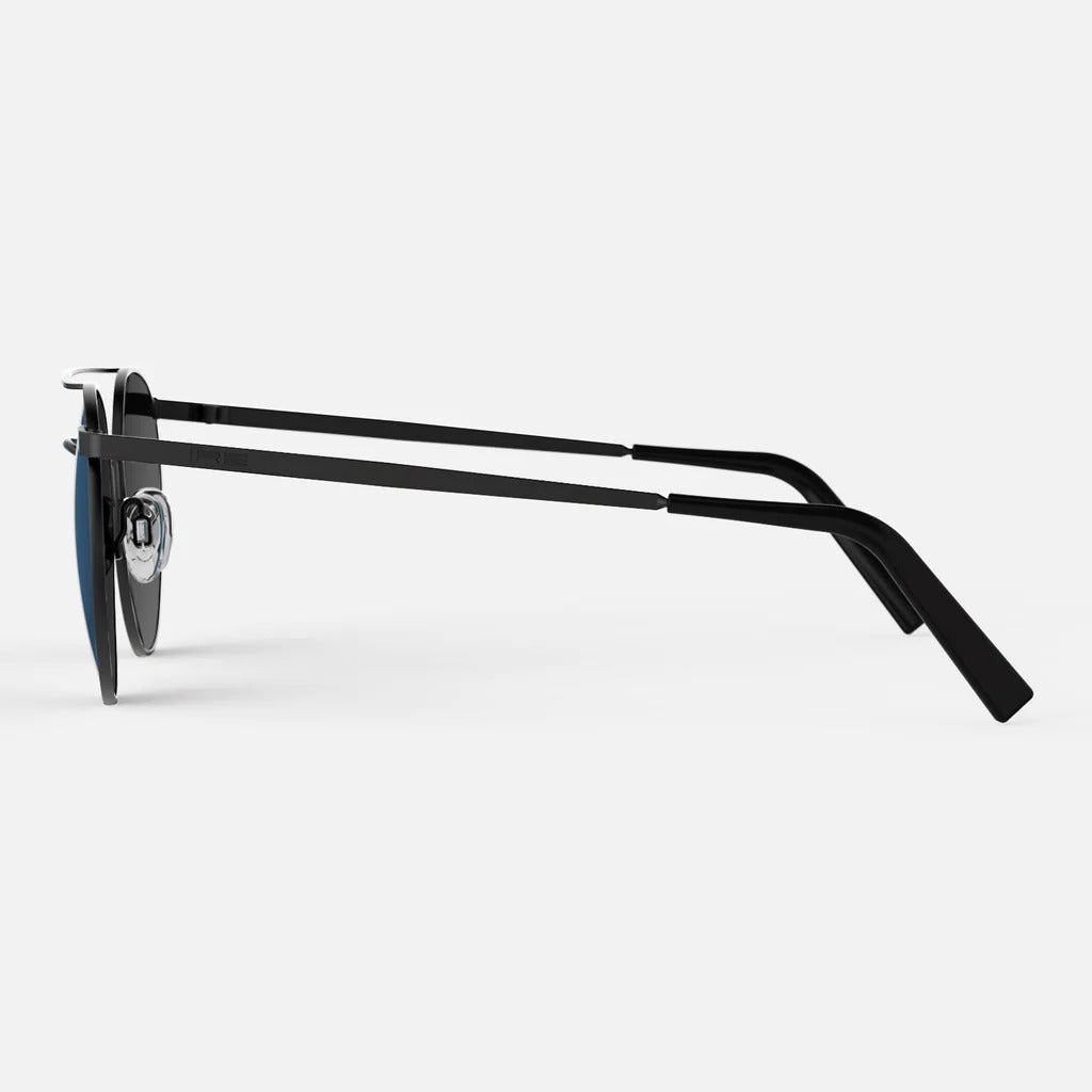 Randolph P3 Shadow Black Blue occhiali da sole specchiati