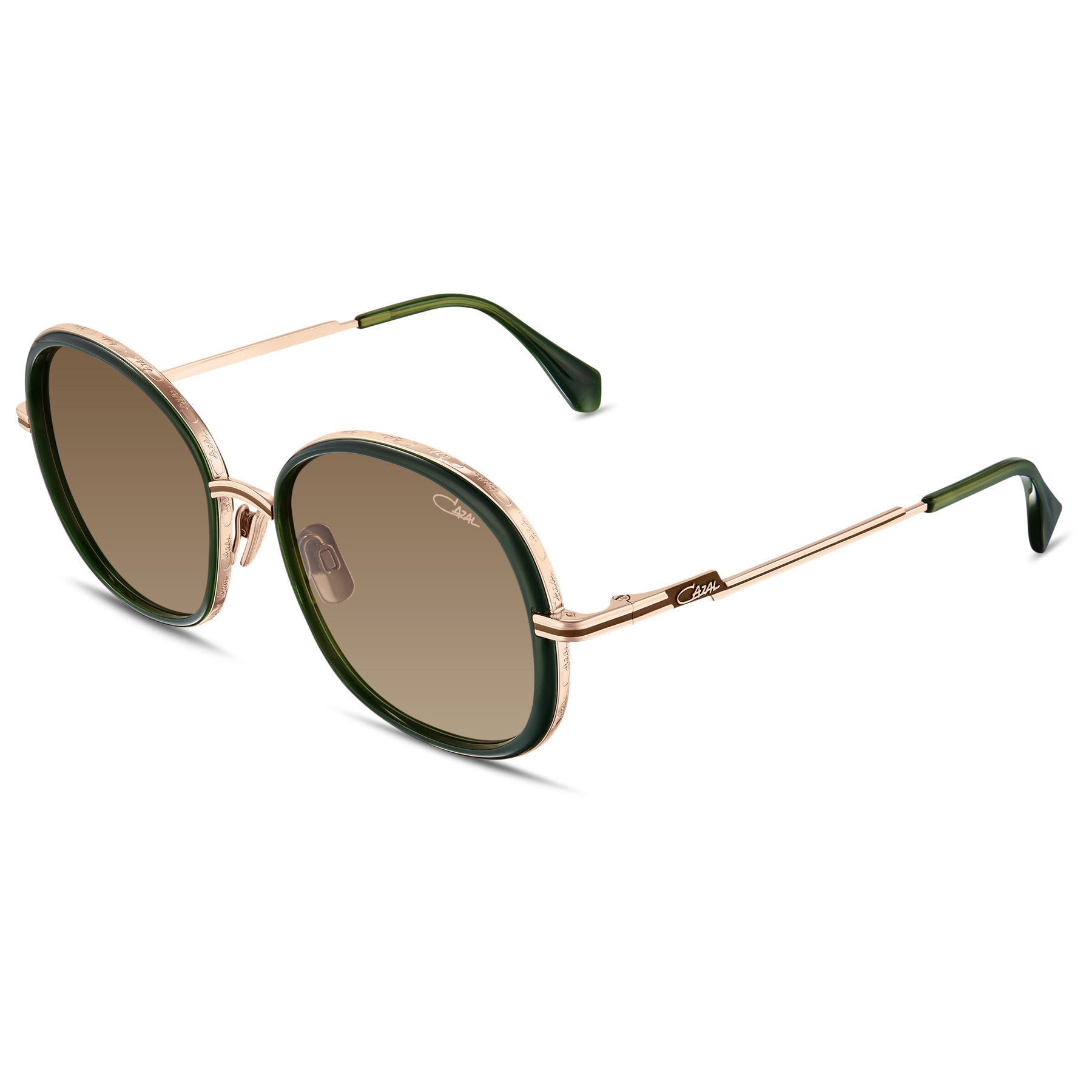 Cazal 8500 MOD 8526 occhiali da sole grigio oro rosa
