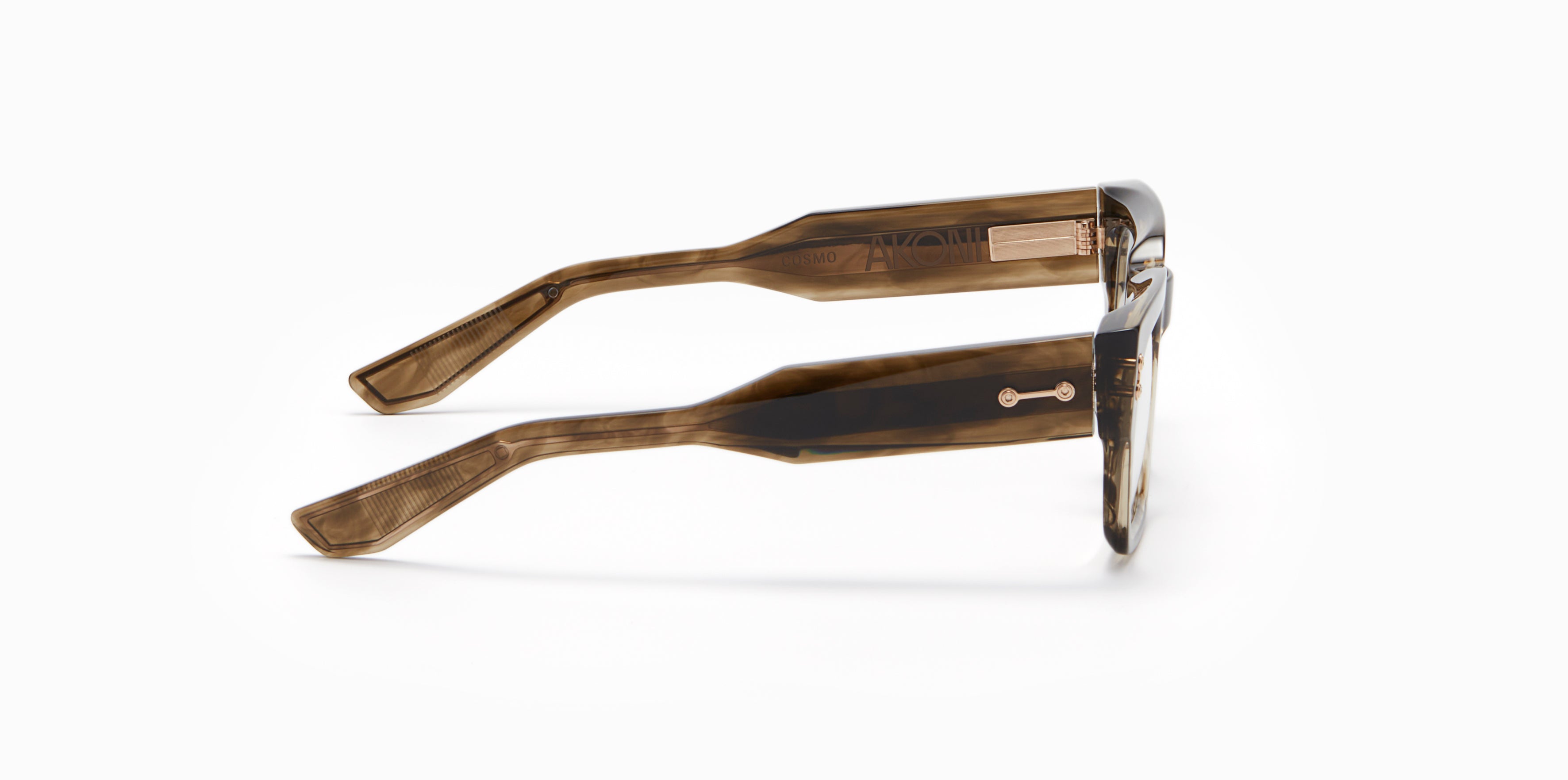 Akoni Horizon Cosmo Rx occhiali da vista acetato nero verde