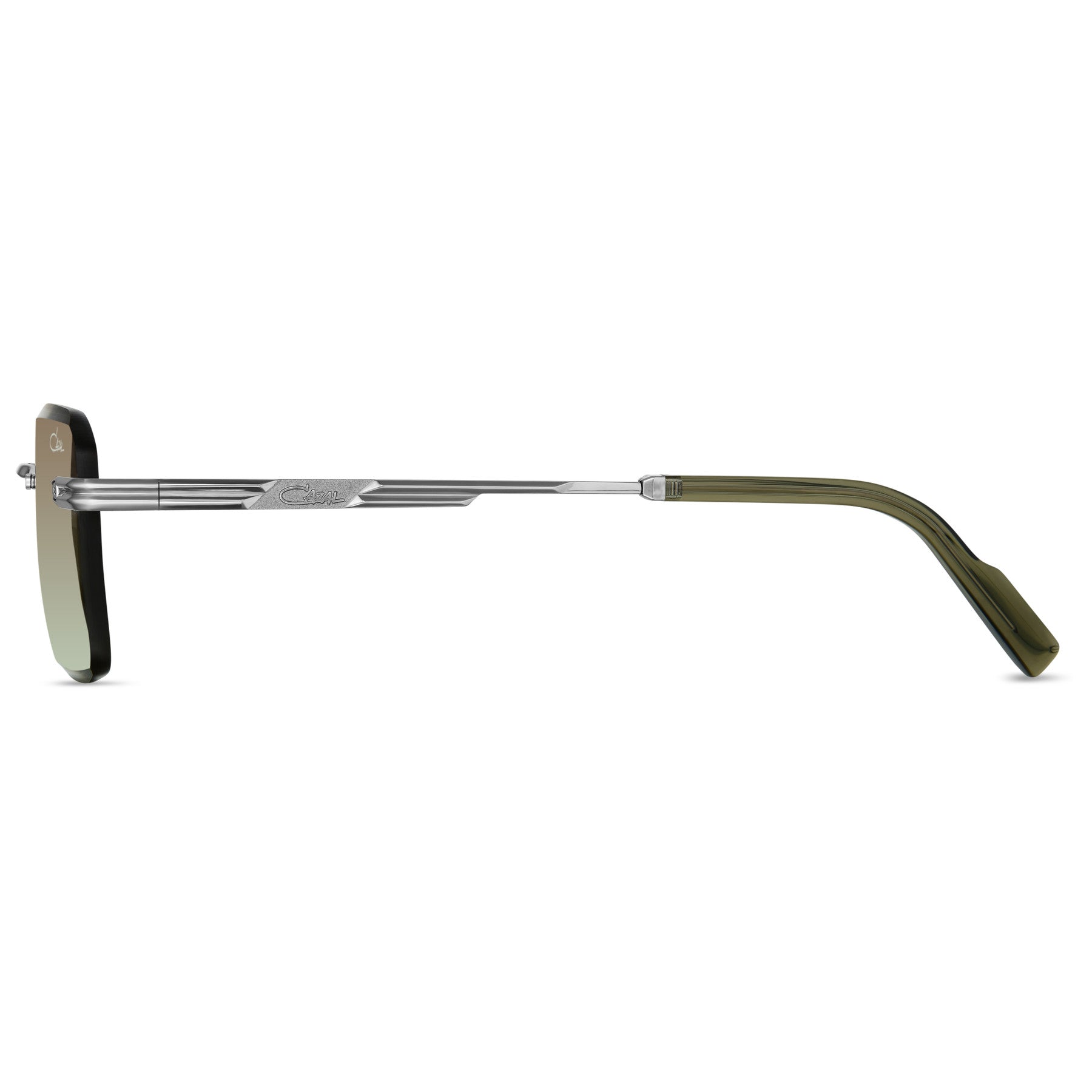 Cazal 6000s/7000s MOD 7116/3 occhiali da sole uomo argento-oliva
