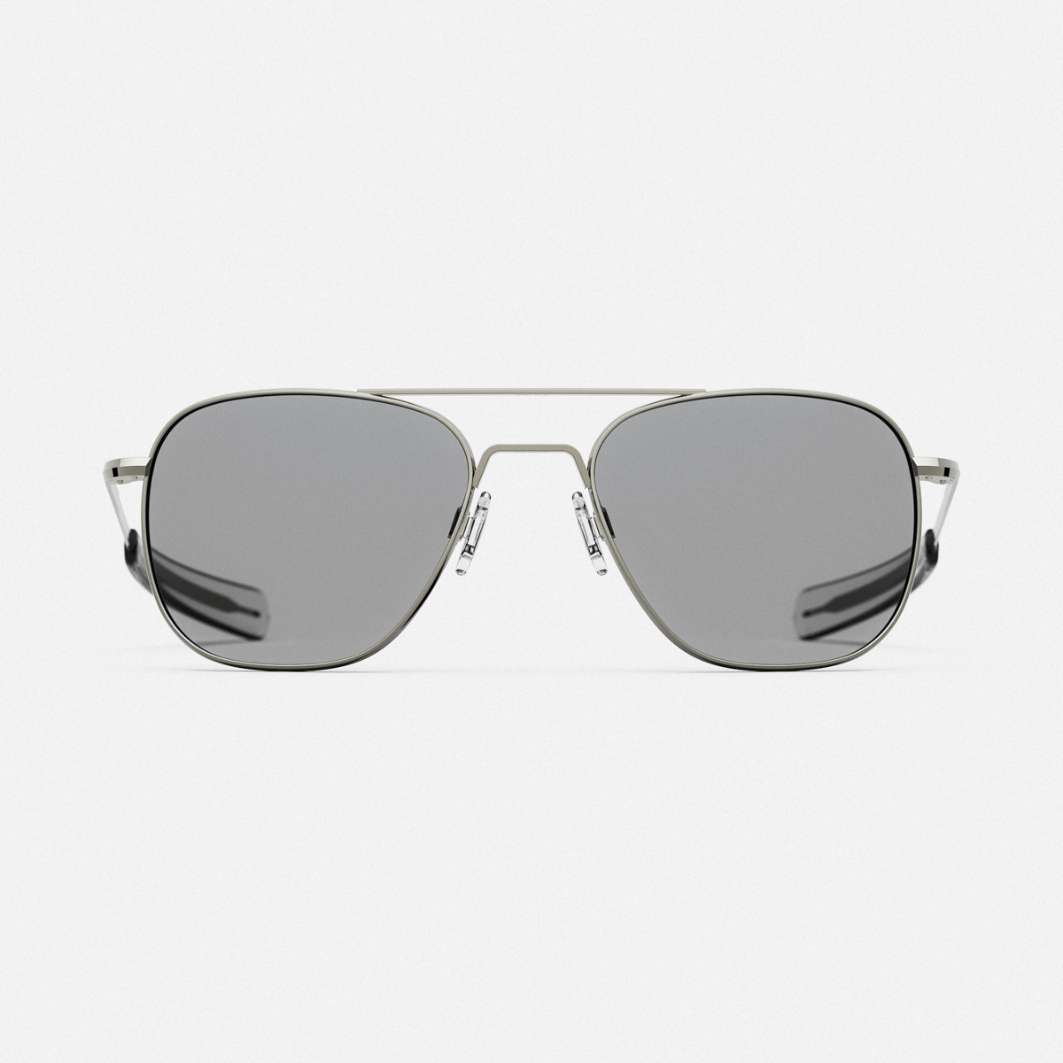 Randolph Aviator Gunmetal Clear occhiali da vista graduati