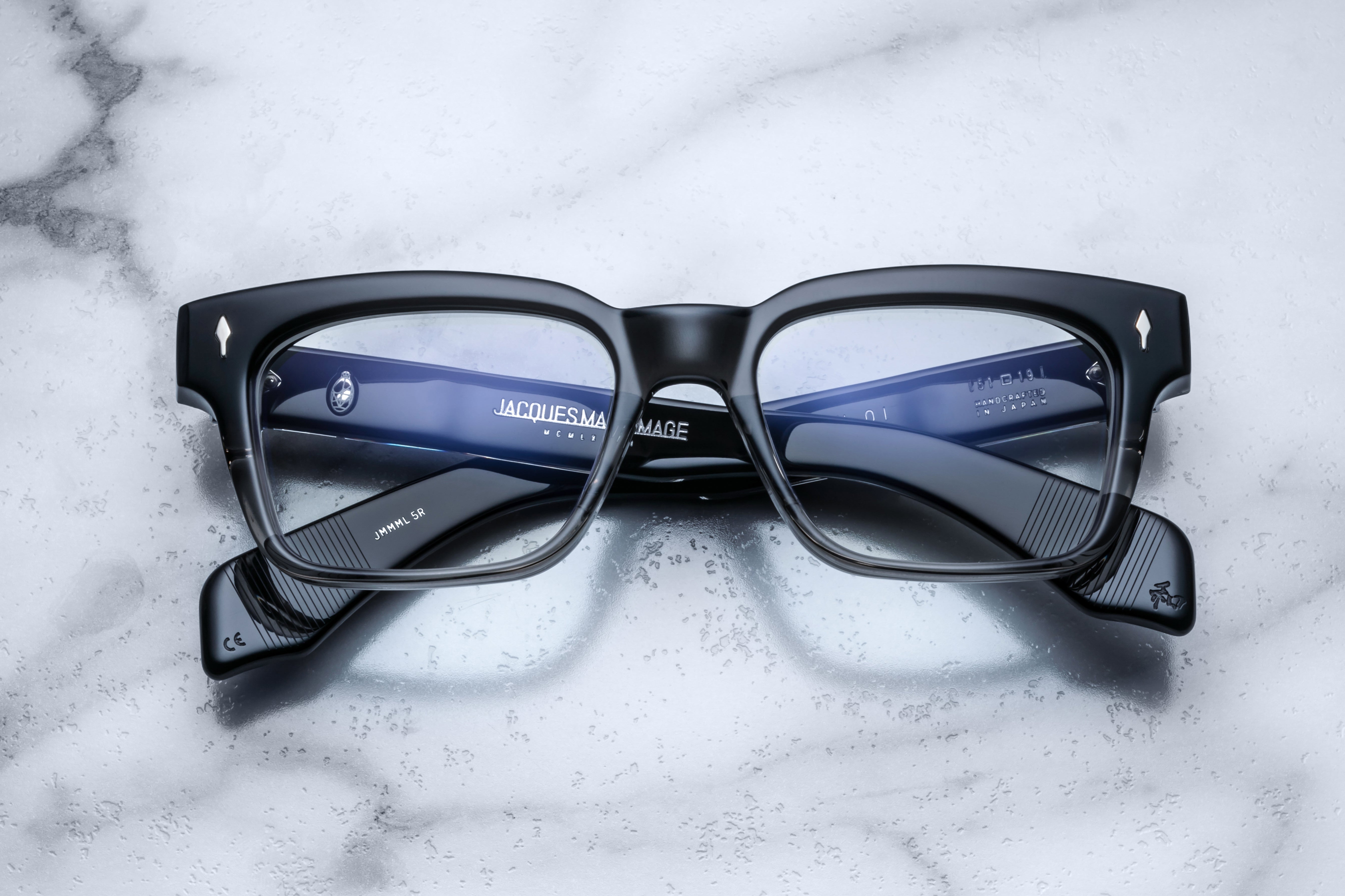 Jacques Marie Mage Molino RX occhiali da vista Noir acetato