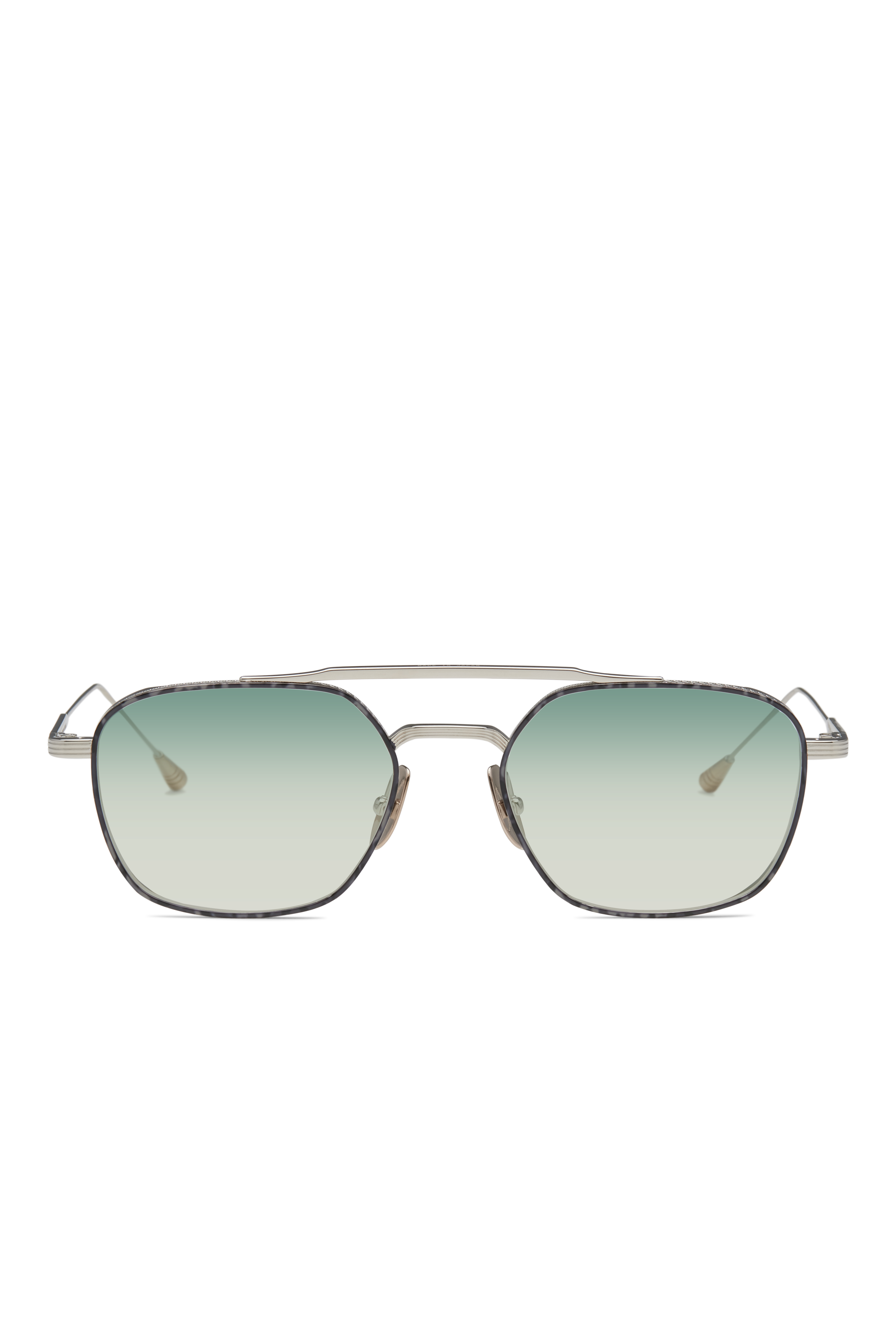 Lunetterie Generale Route 66 occhiali da sole aviatore titanio bronzo