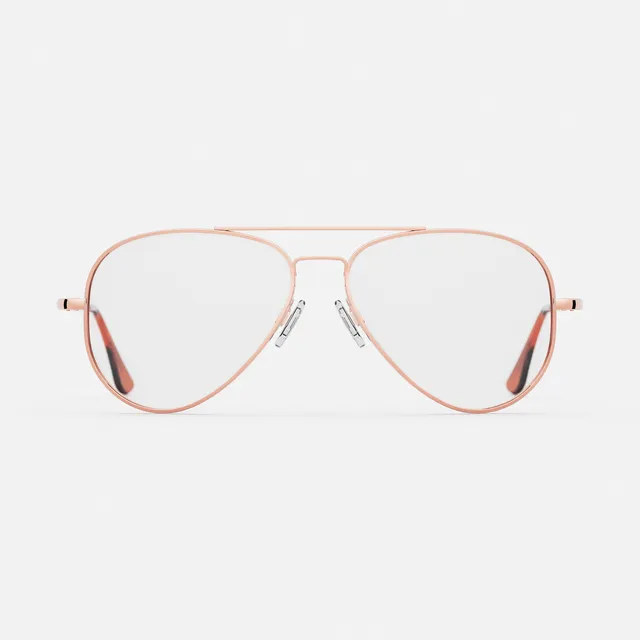 Randolph Concorde Rose Gold occhiali da vista Clear