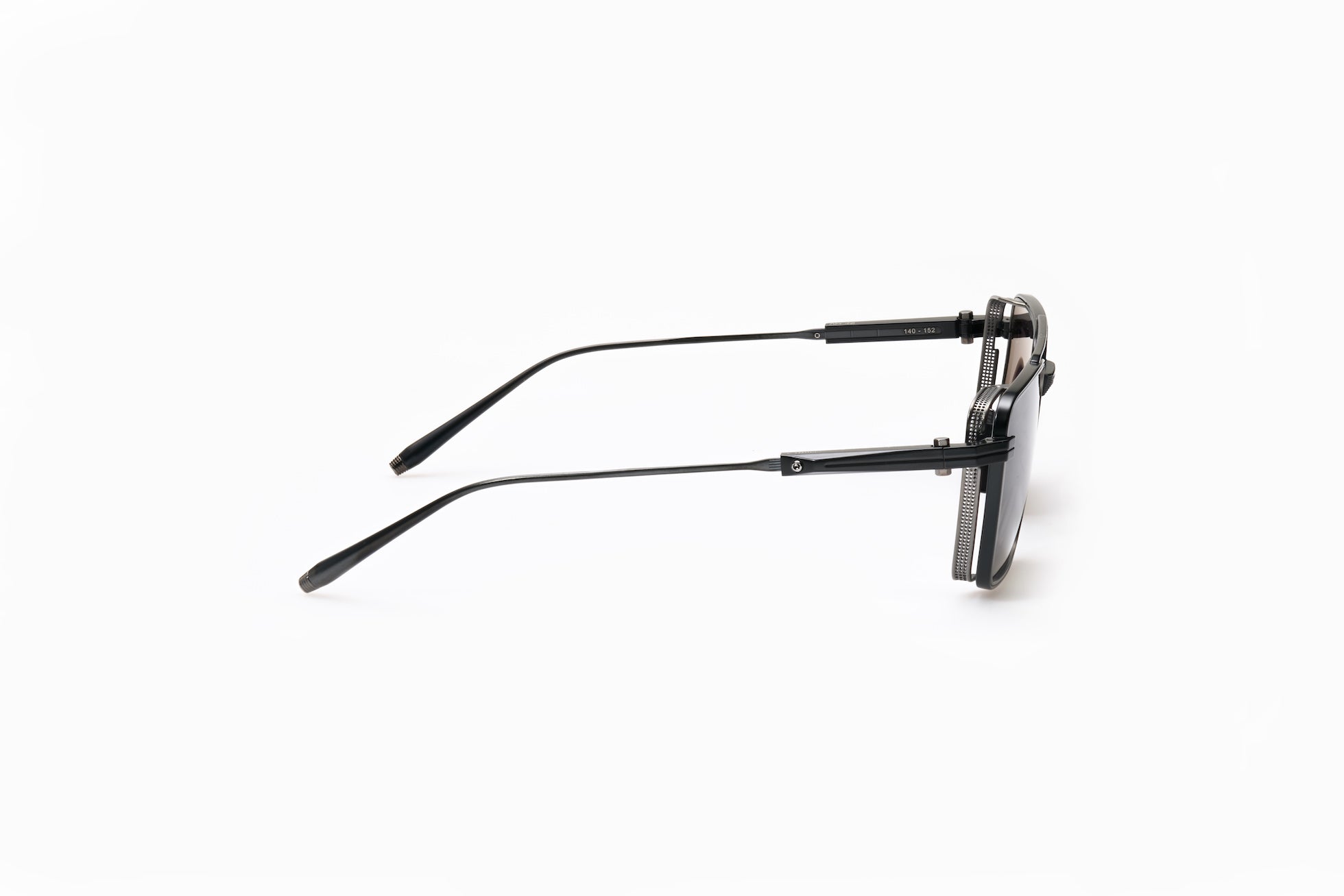 Akoni Sprint-A occhiali da sole Matte Black 55 titanio
