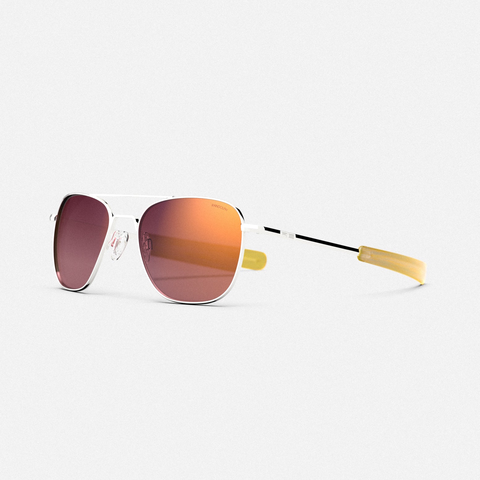 Randolph Amelia Runway Aviator occhiali sole polarizzati