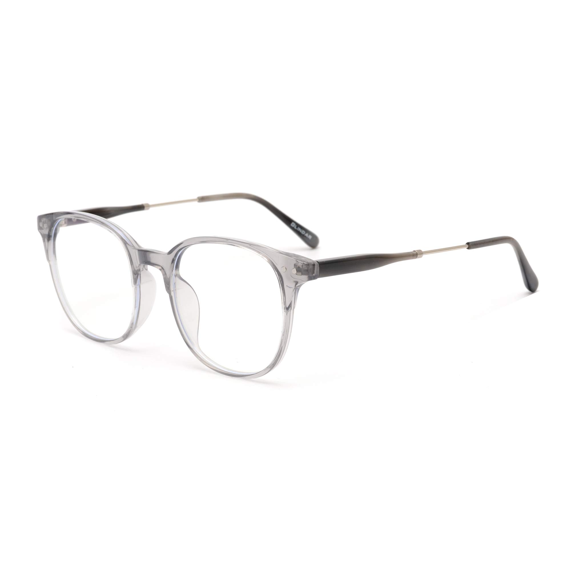 Glindar Quadrata TR90 occhiali luce blu nero