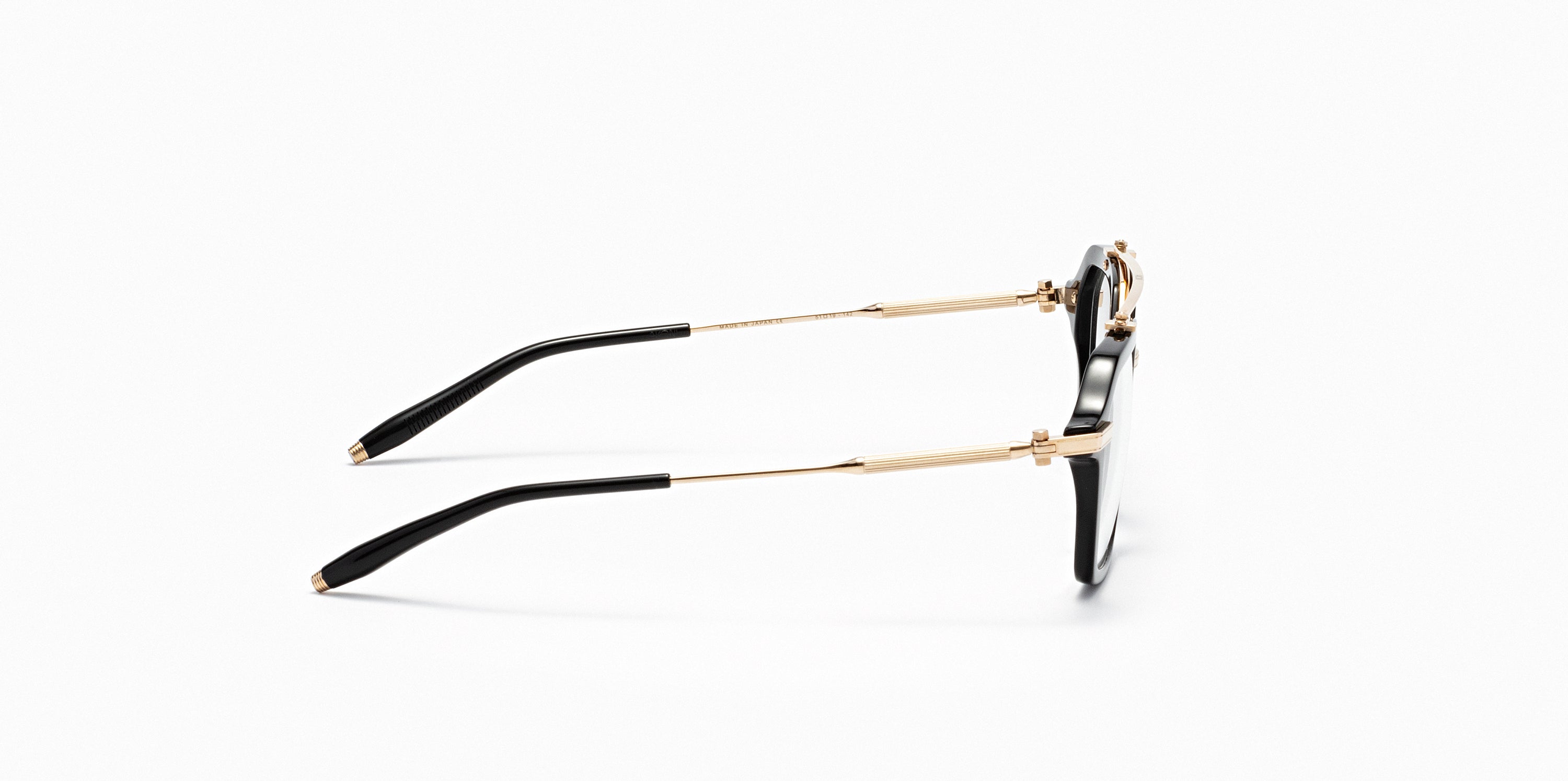 Akoni Akari occhiali da sole Solid Black brow bar