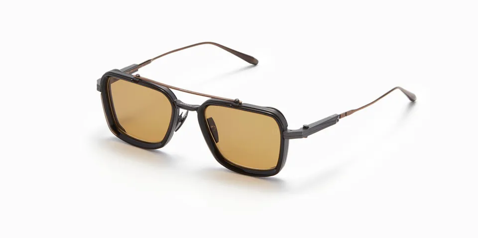 Akoni Optima Solis occhiali da sole Black Iron Bronze 51