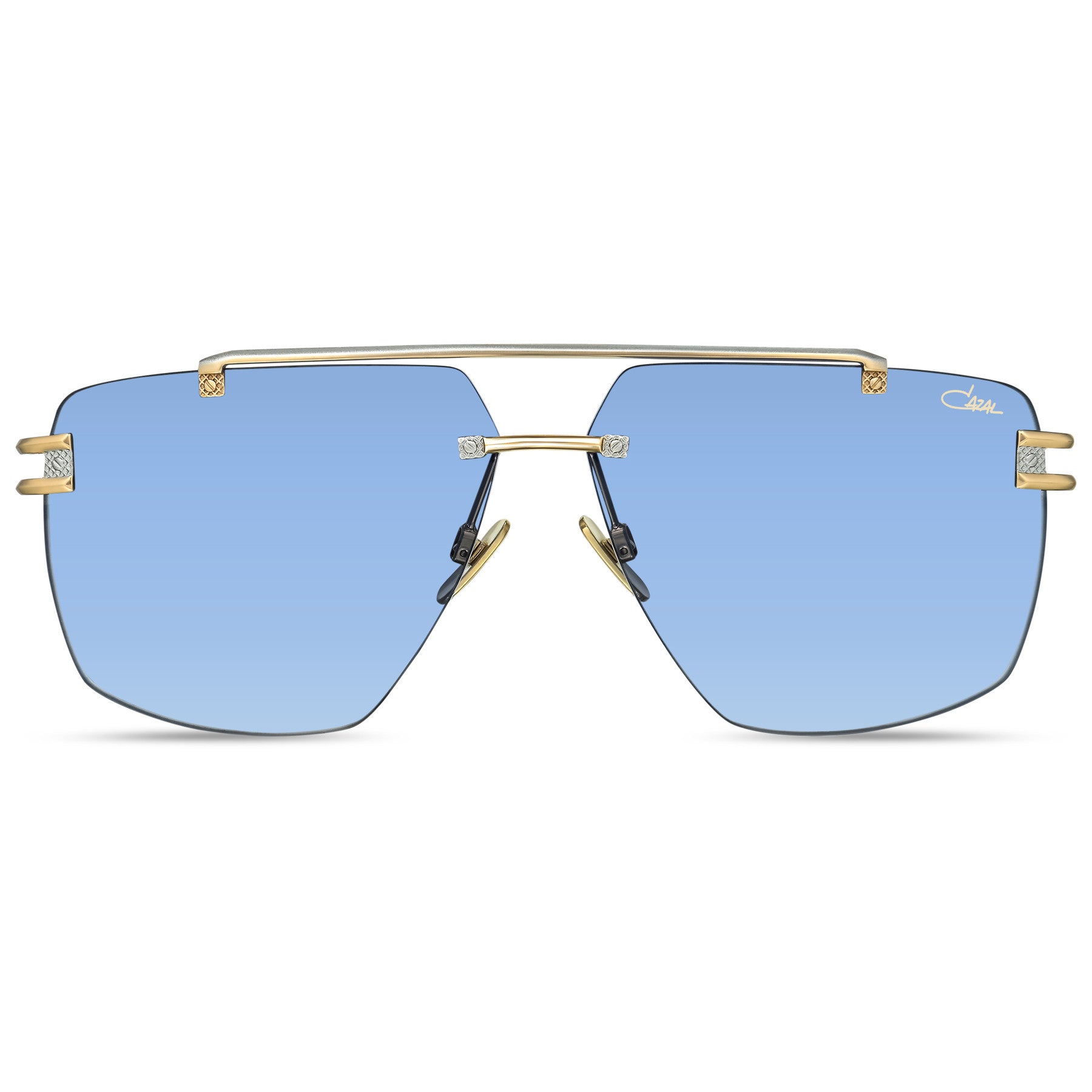 Cazal MOD 9107 occhiali da sole uomo 001 black-gold