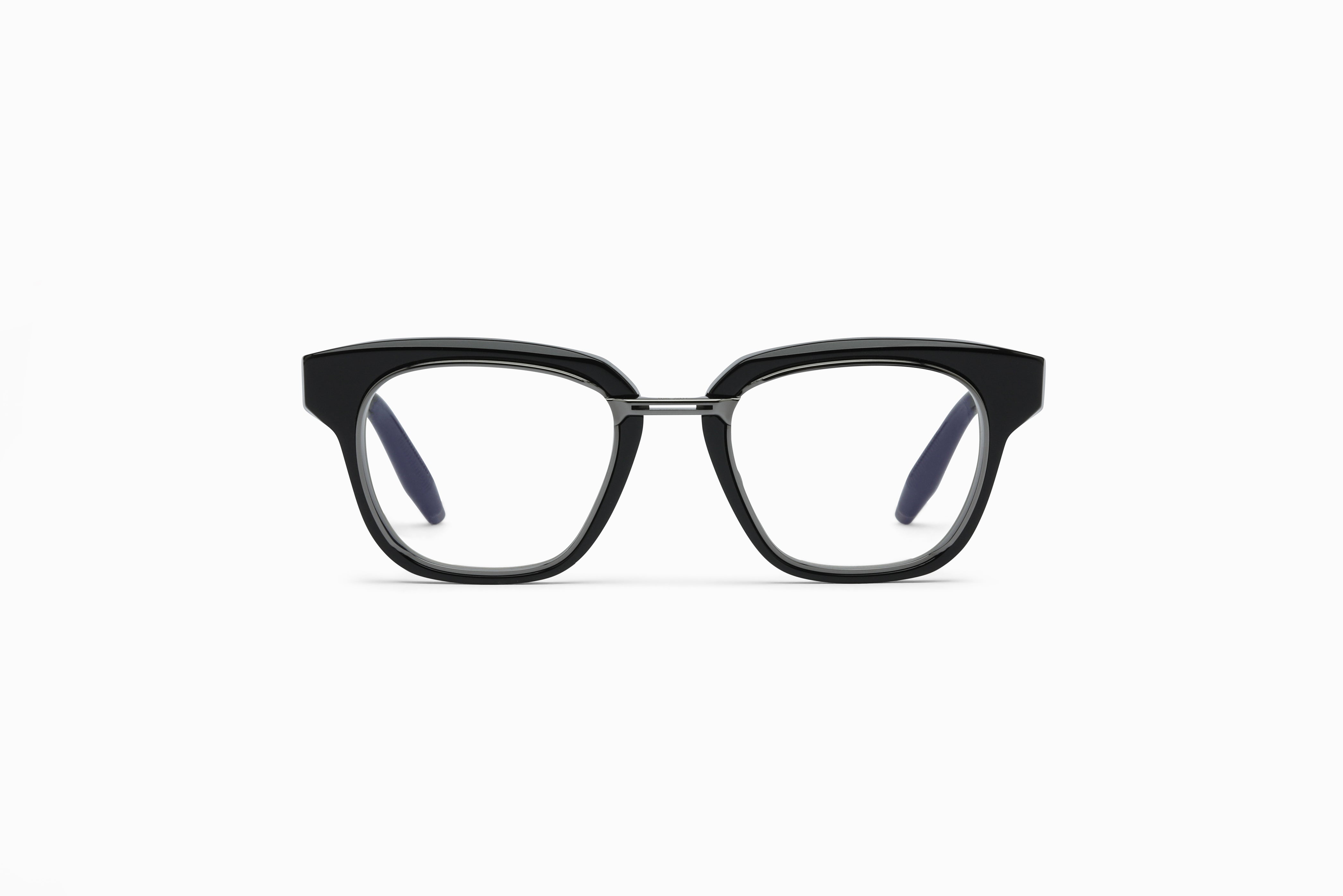 Akoni Etere Apollo Rx occhiali vista nero titanio
