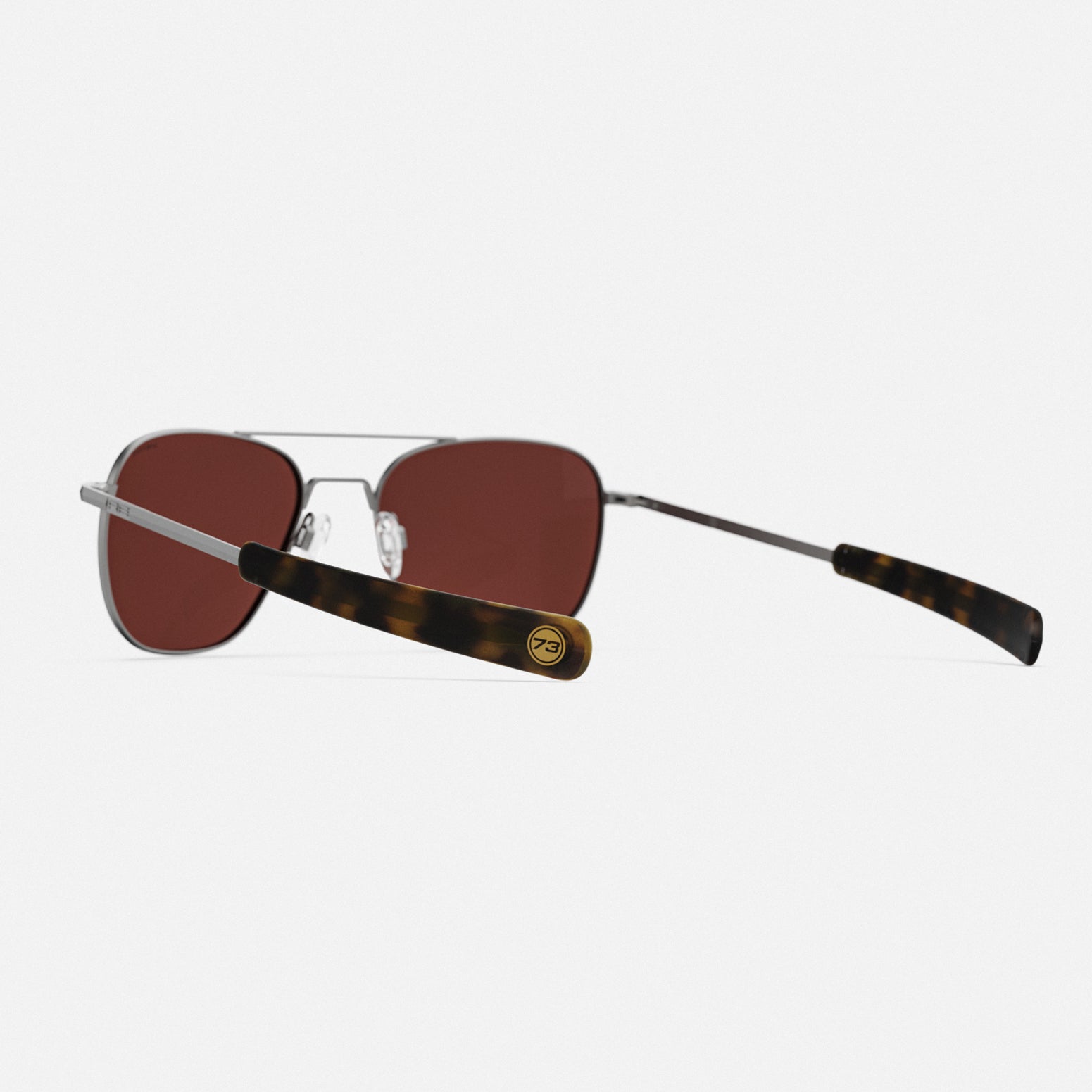 Randolph Aviator DriveWorks occhiali da sole blu 55mm semi-polarizzati