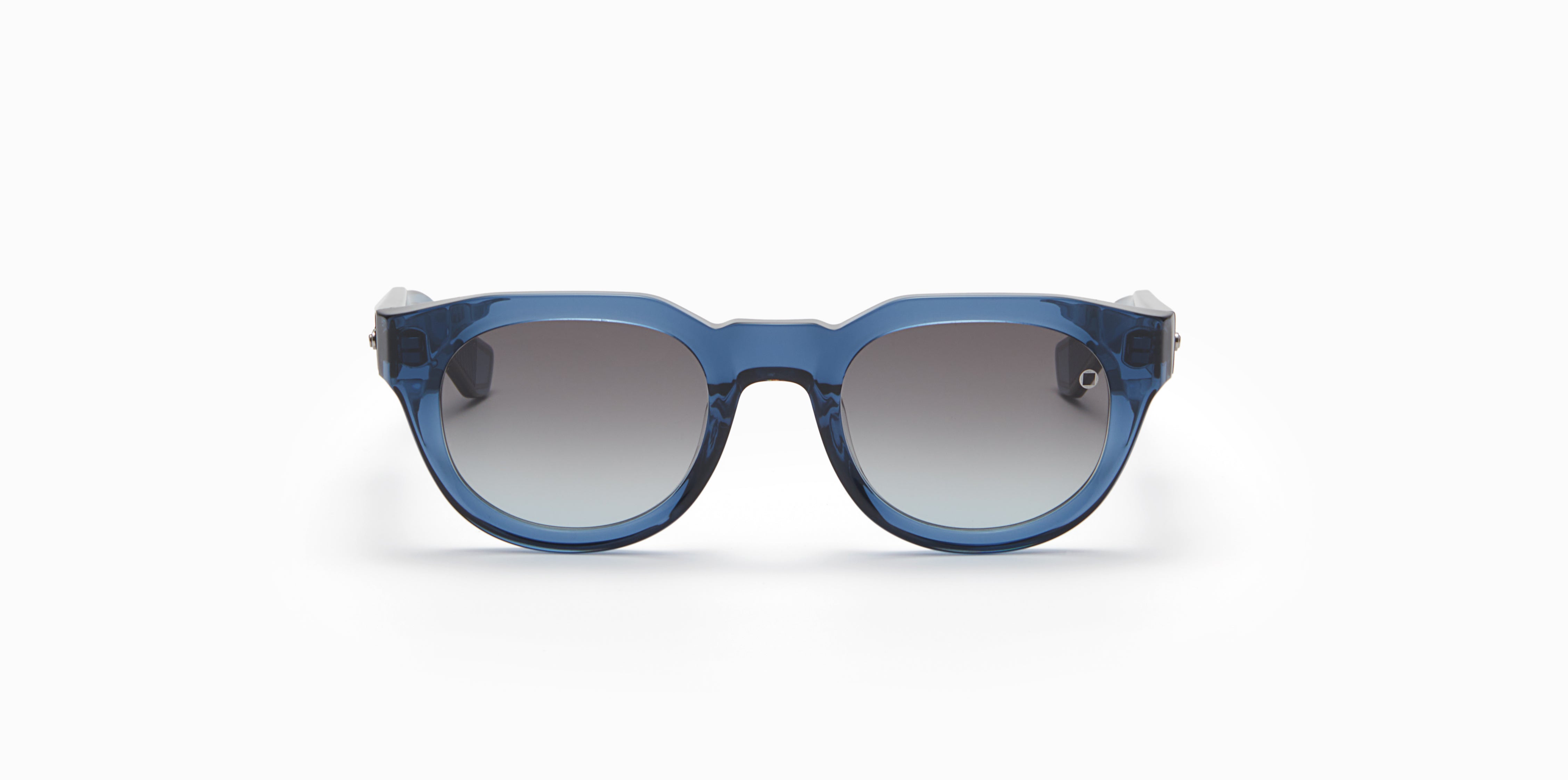 Akoni Horizon Alpha occhiali da sole blu cristallo acetato