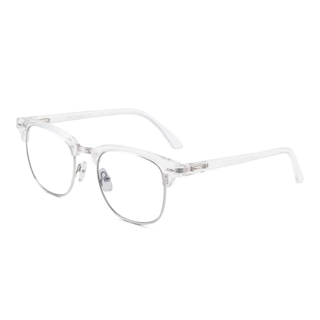 Glindar Retro Classico Browline occhiali luce blu computer