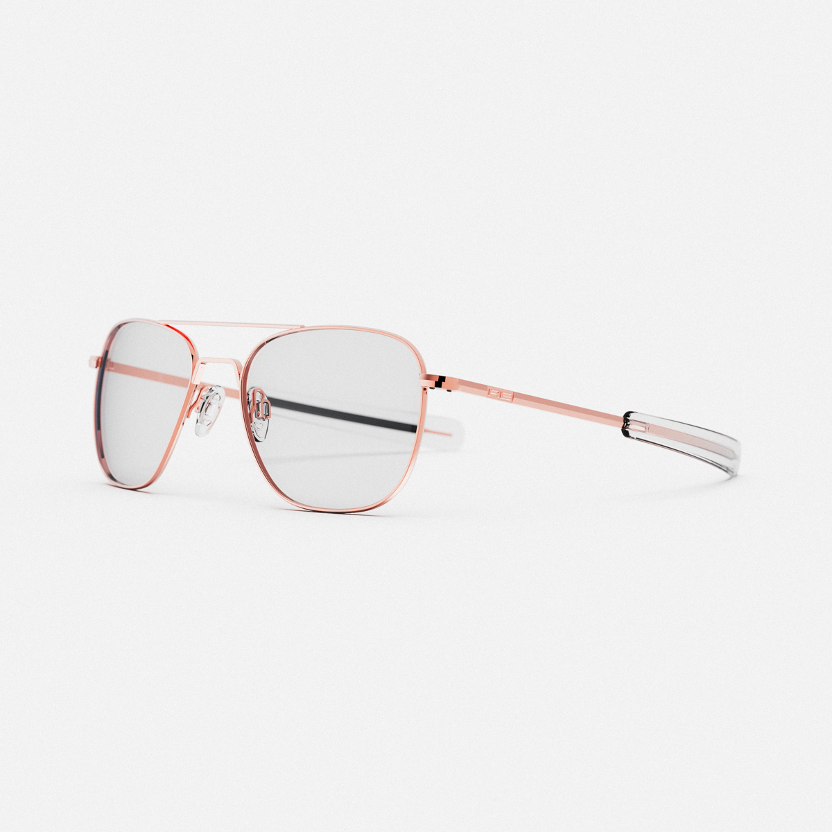 Randolph Aviator Rose Gold occhiali da vista 55mm chiare