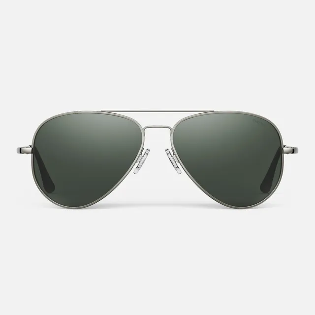 Randolph Concorde occhiali da sole graduati gunmetal 57 mm