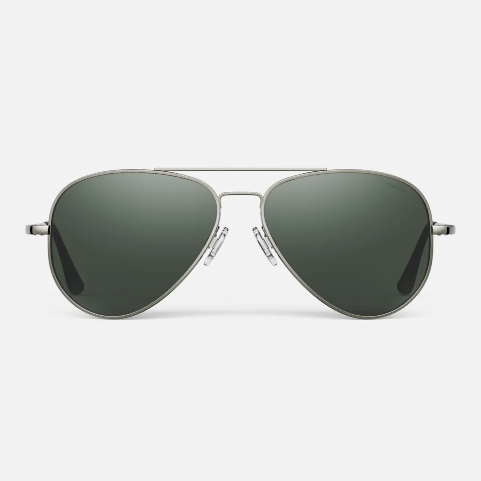 Randolph Concorde occhiali da sole graduati gunmetal 57 mm