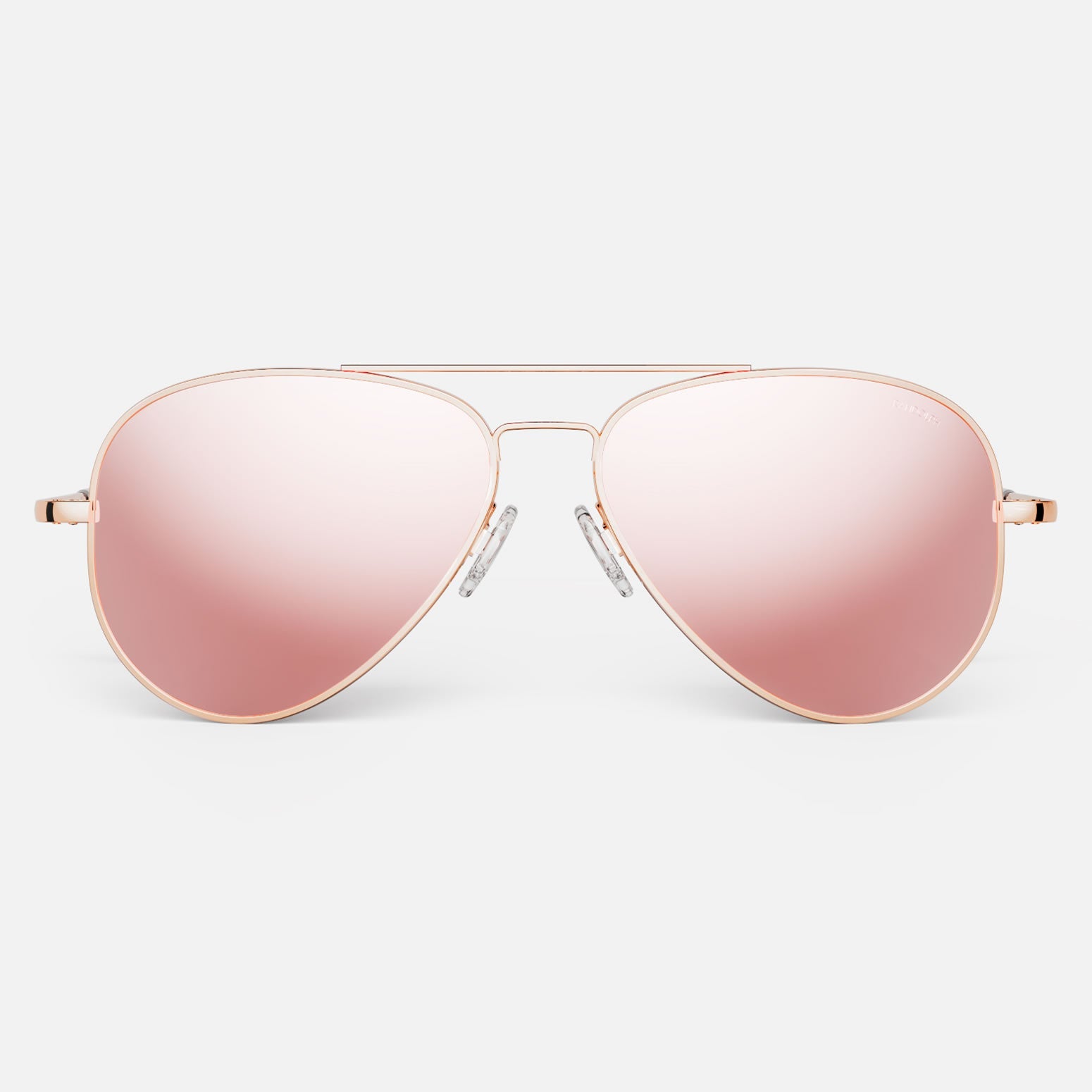 Randolph Concorde occhiali da sole vista oro rosa 57mm