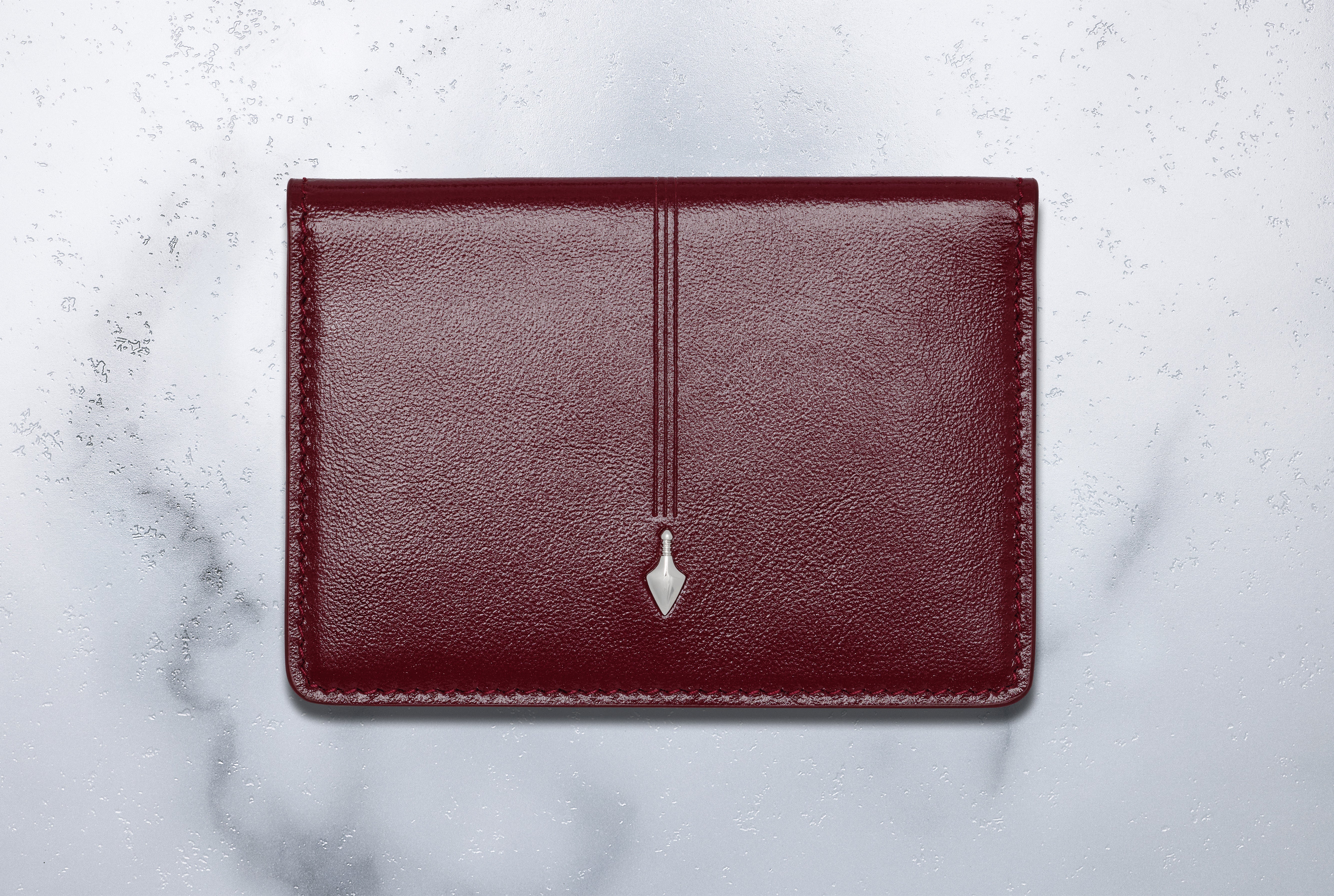 Jacques Marie Mage Cassandre portafoglio bifold pelle