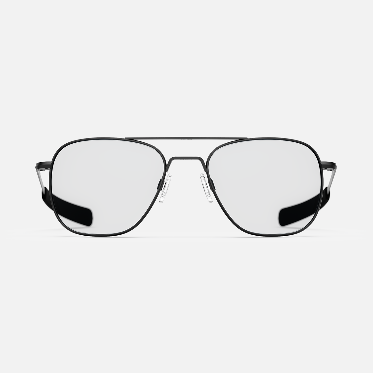 Randolph Aviator occhiali da vista Matte Black Clear