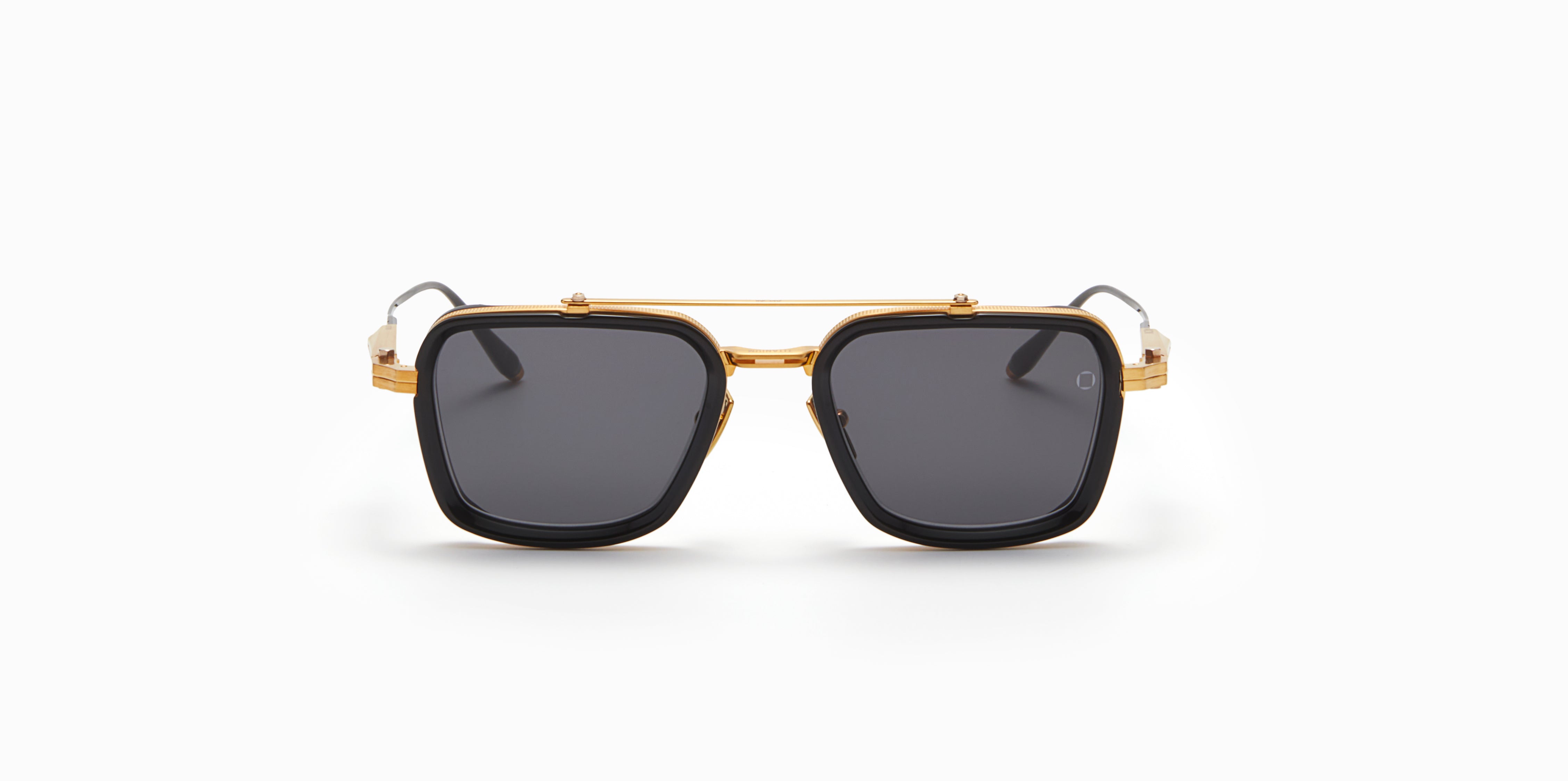 Akoni Optima Solis occhiali da sole Solid Black aviatore