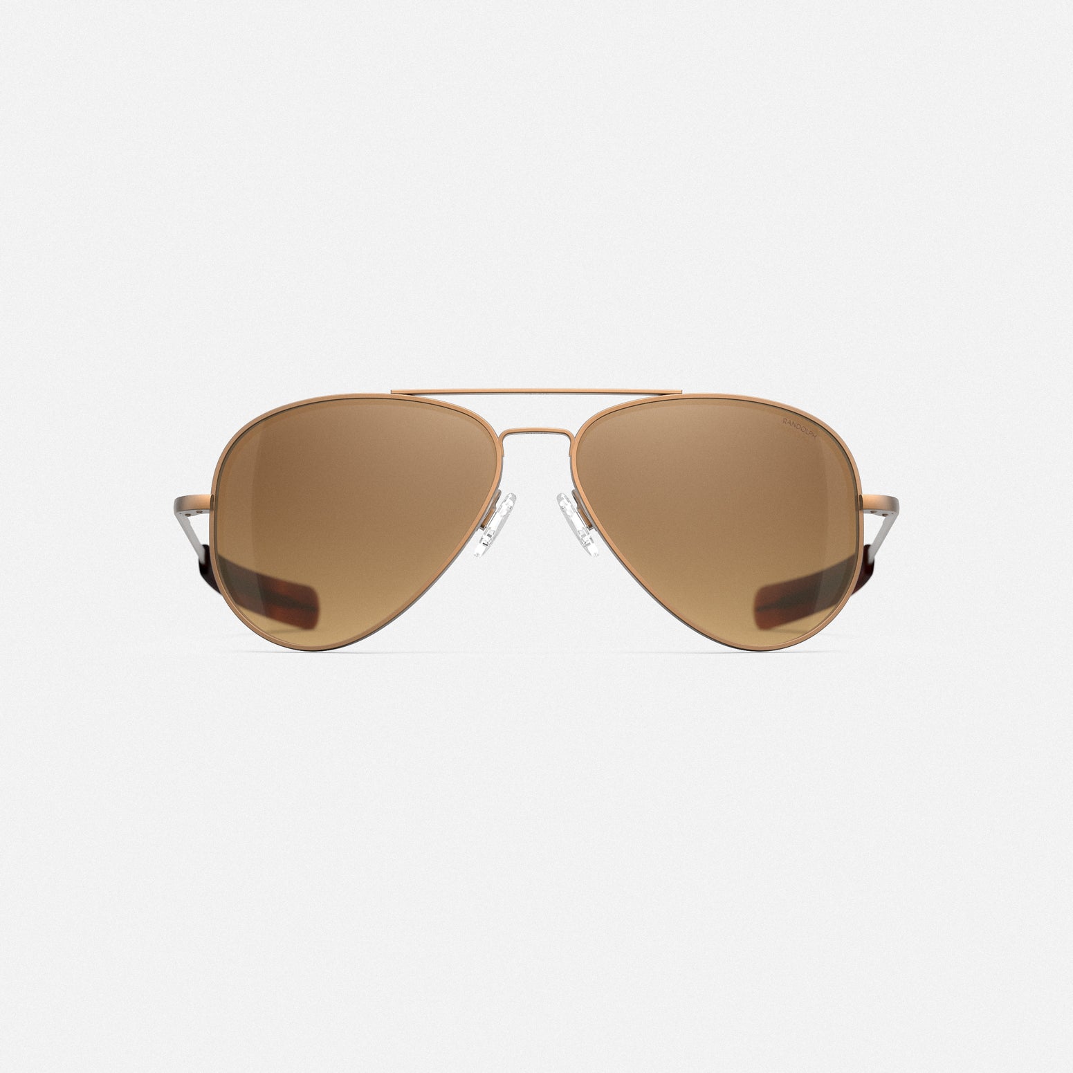 Randolph Concorde occhiali da sole vista oro sabbia 57mm