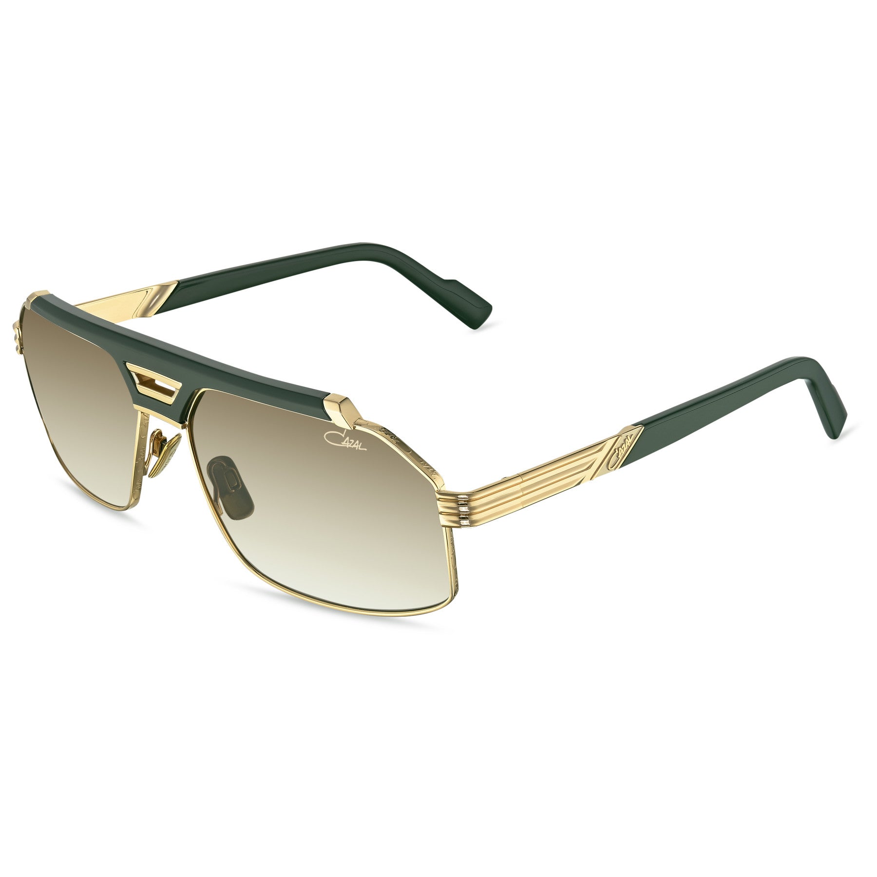 Cazal 8500s MOD 9109 occhiali da sole 002 nero-argento uomo
