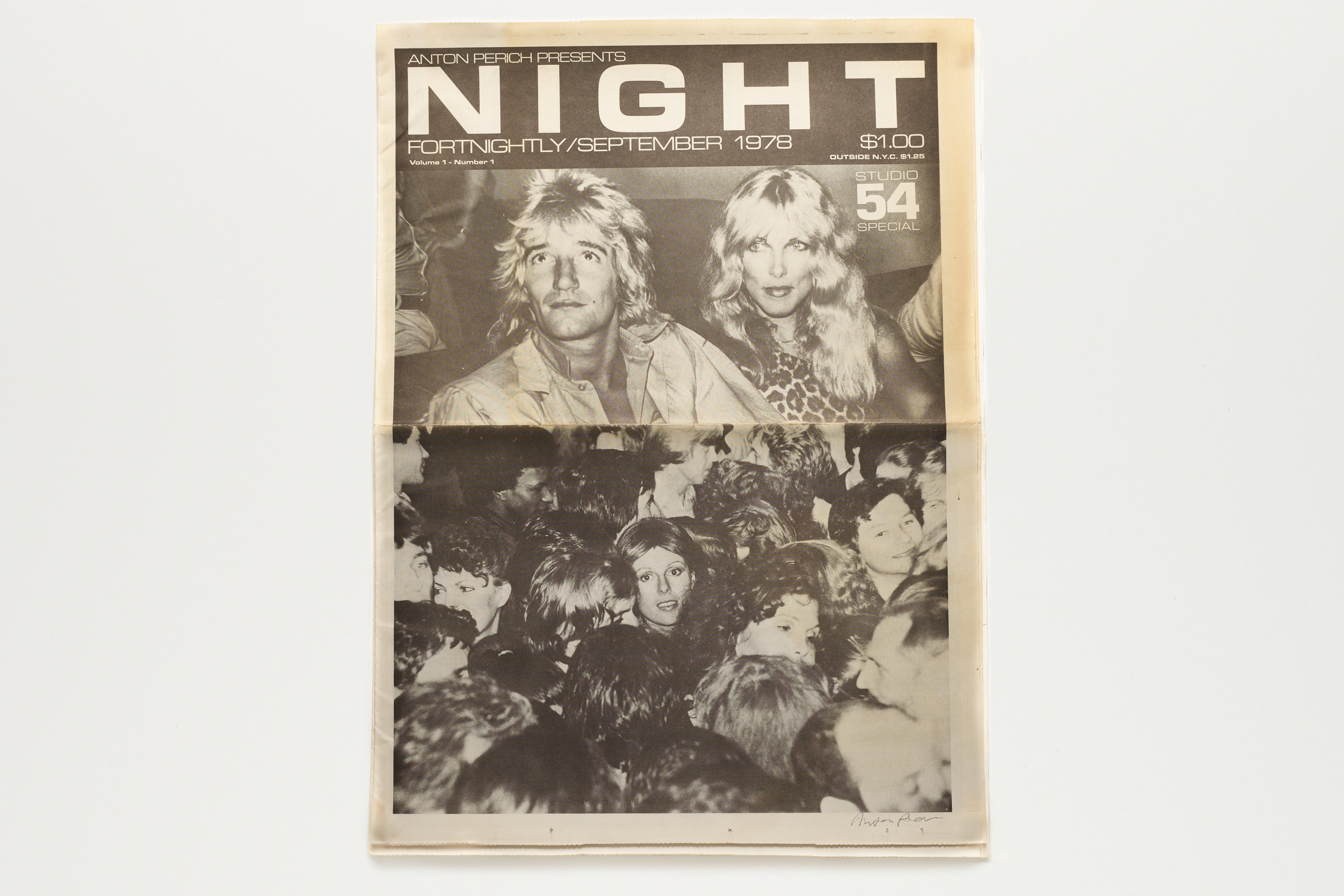 Jacques Marie Mage Night Magazine rivista Studio 54 1978