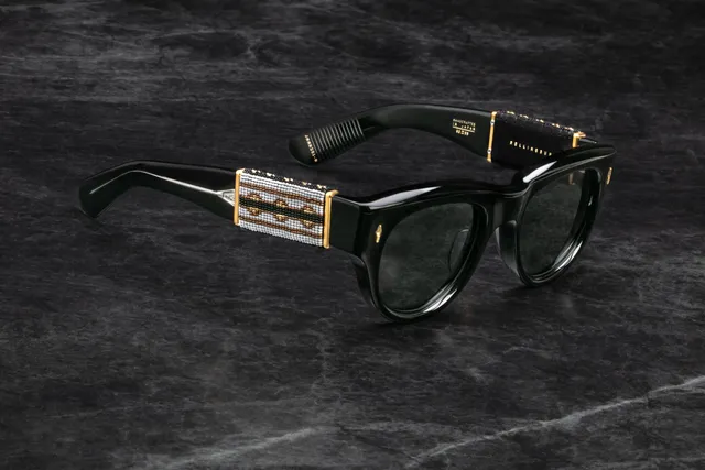 Jacques Marie Mage Beaded 1:1 #15 occhiali da sole vetro