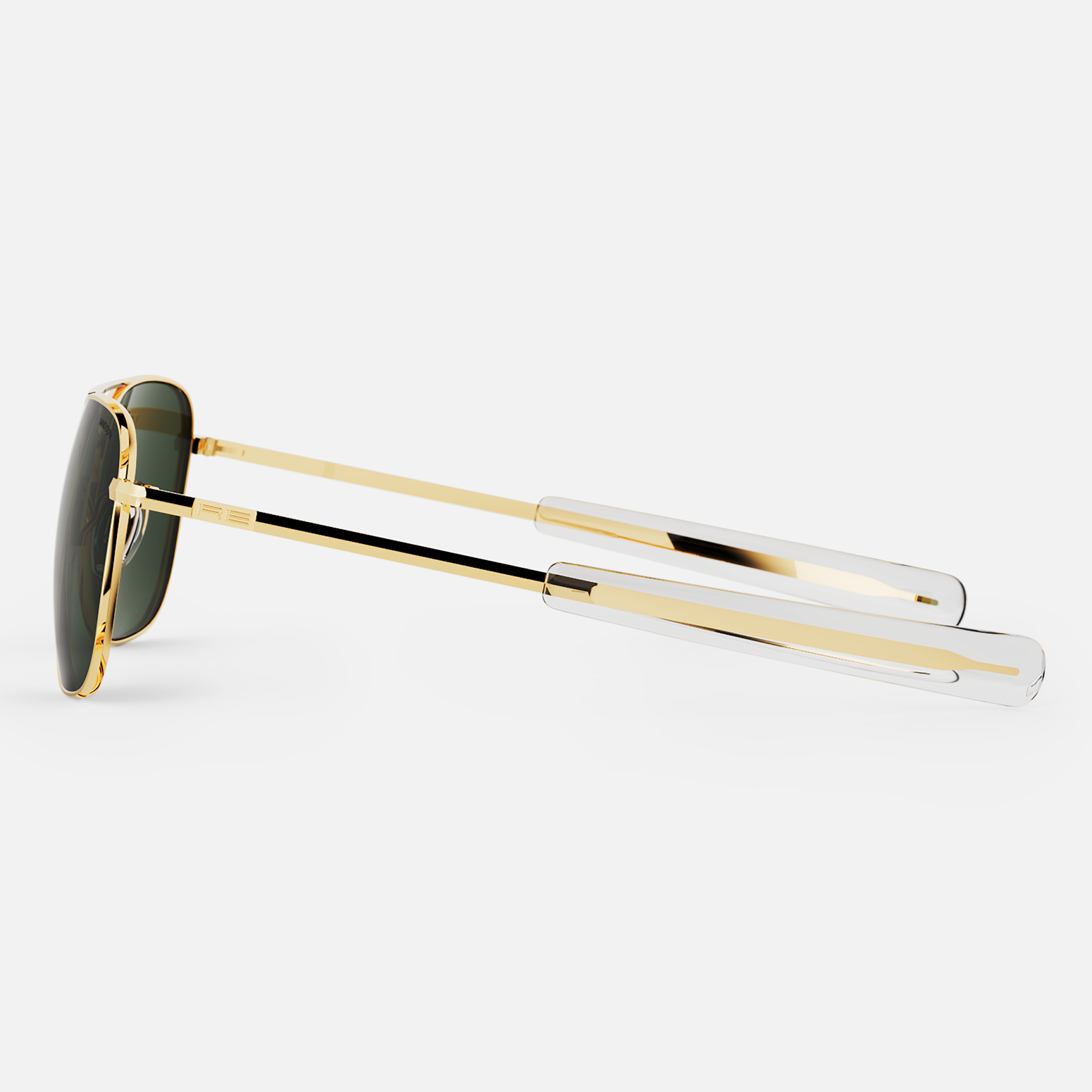 Randolph Aviator 23K Gold AGX occhiali sole graduati 55mm