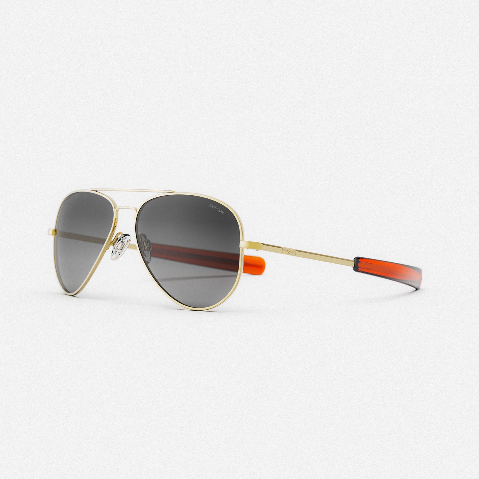 Randolph Concorde 23k Gold occhiali da sole Coastal Gray 64 mm