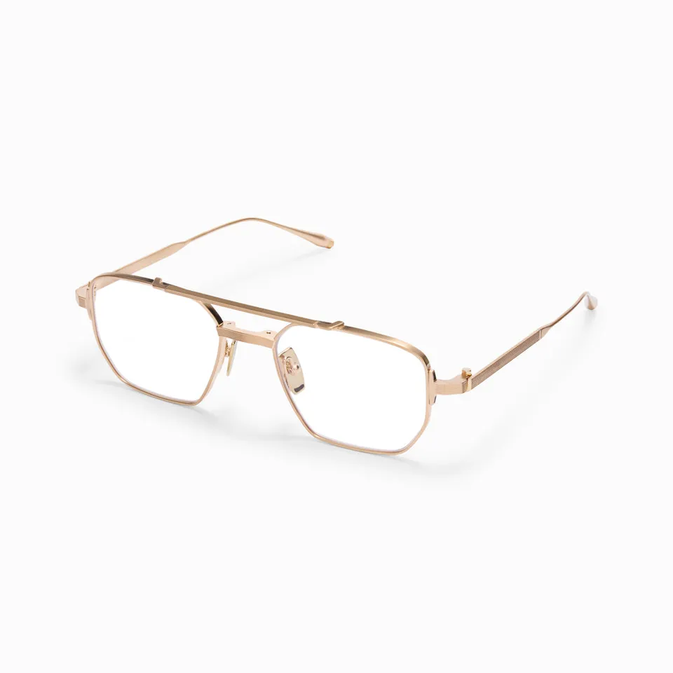 Akoni Proteus Rx occhiali da vista oro titanio