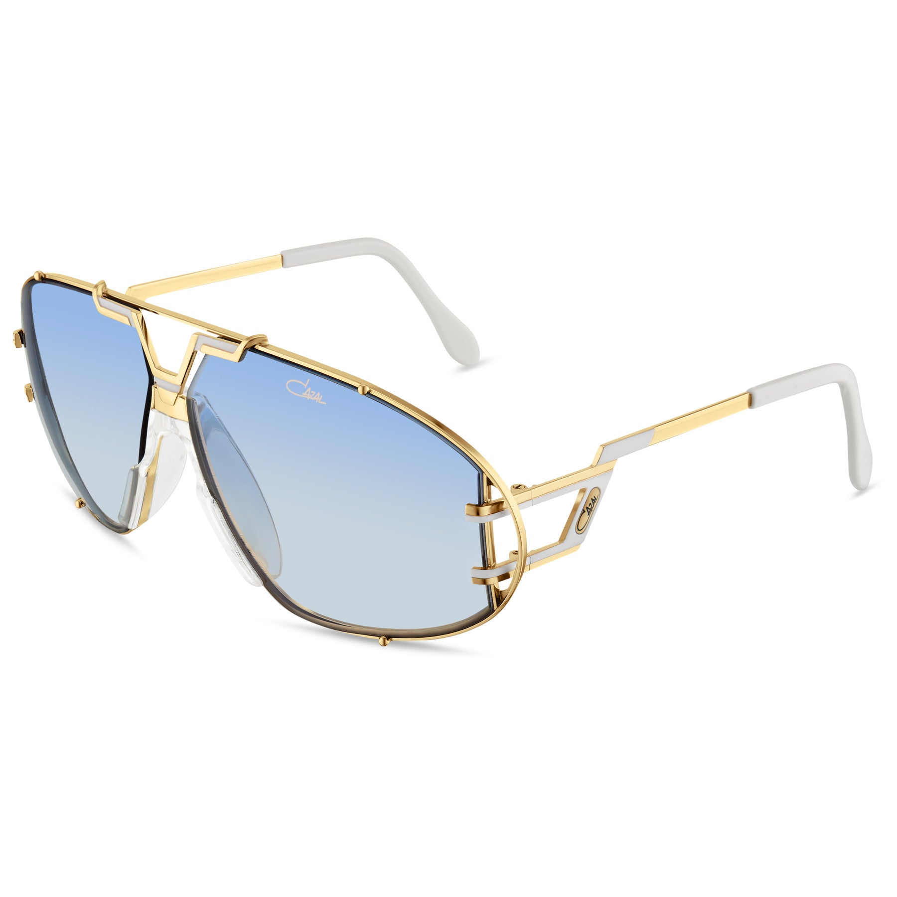 Cazal Legends MOD 907 occhiali da sole donna oro-bianco latte
