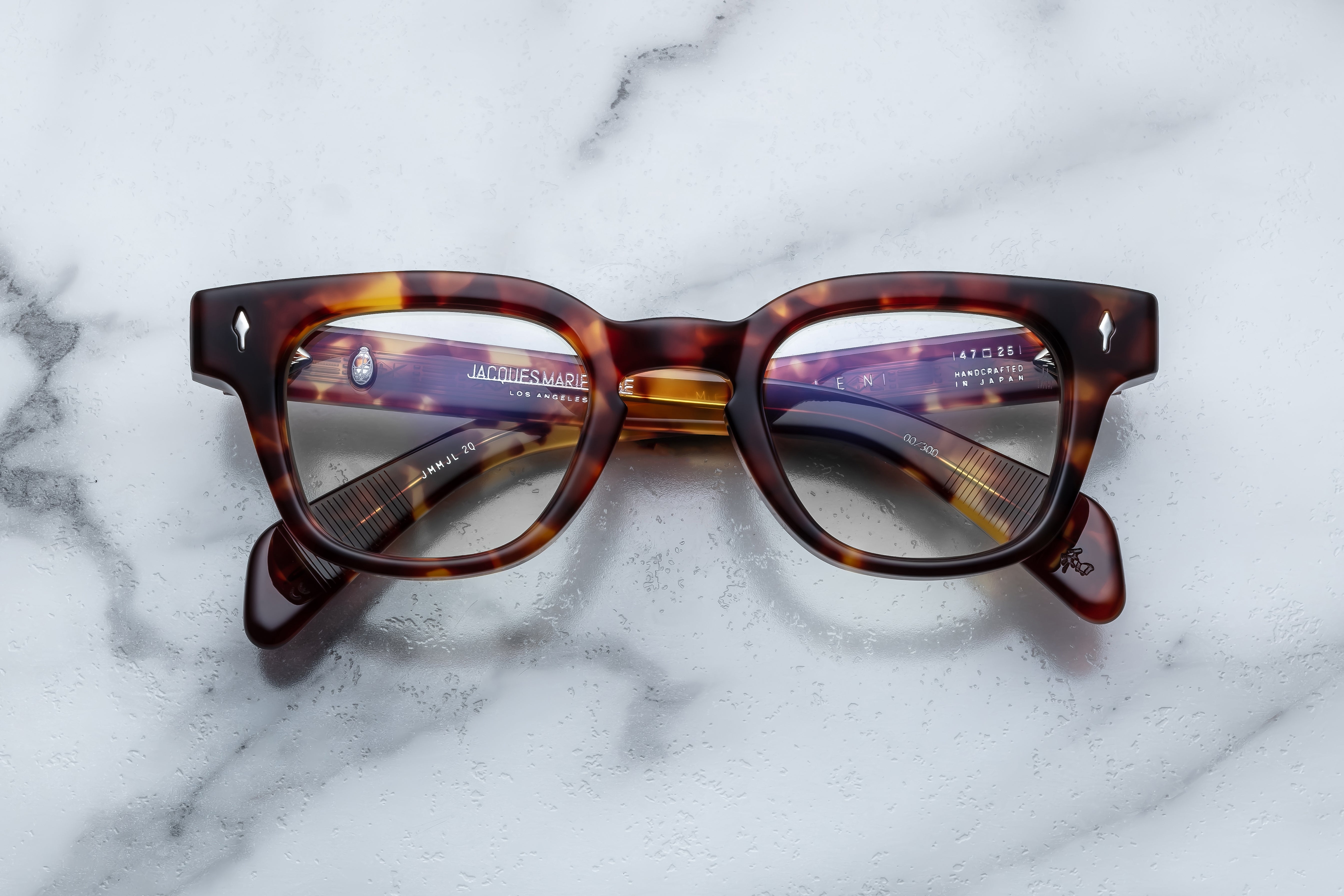 Jacques Marie Mage Julien occhiali da vista H13 Honeycomb bronze